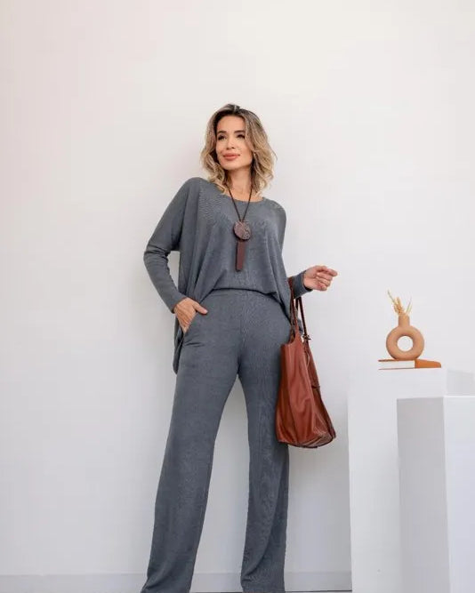 Conjunto Len - Cinza