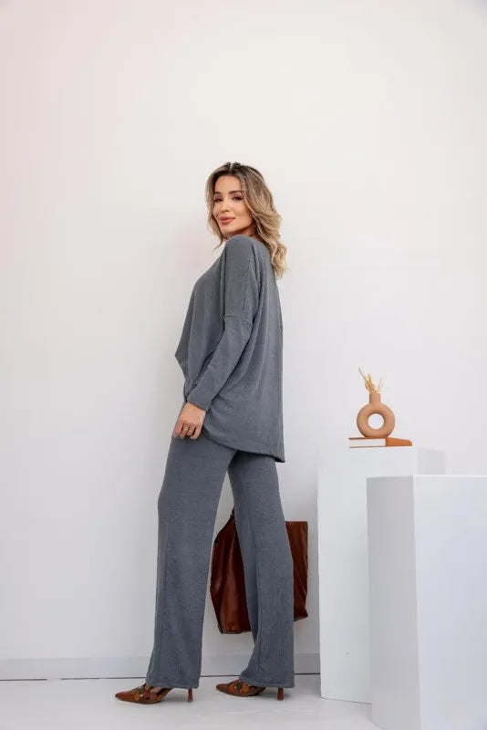 Conjunto Len - Cinza