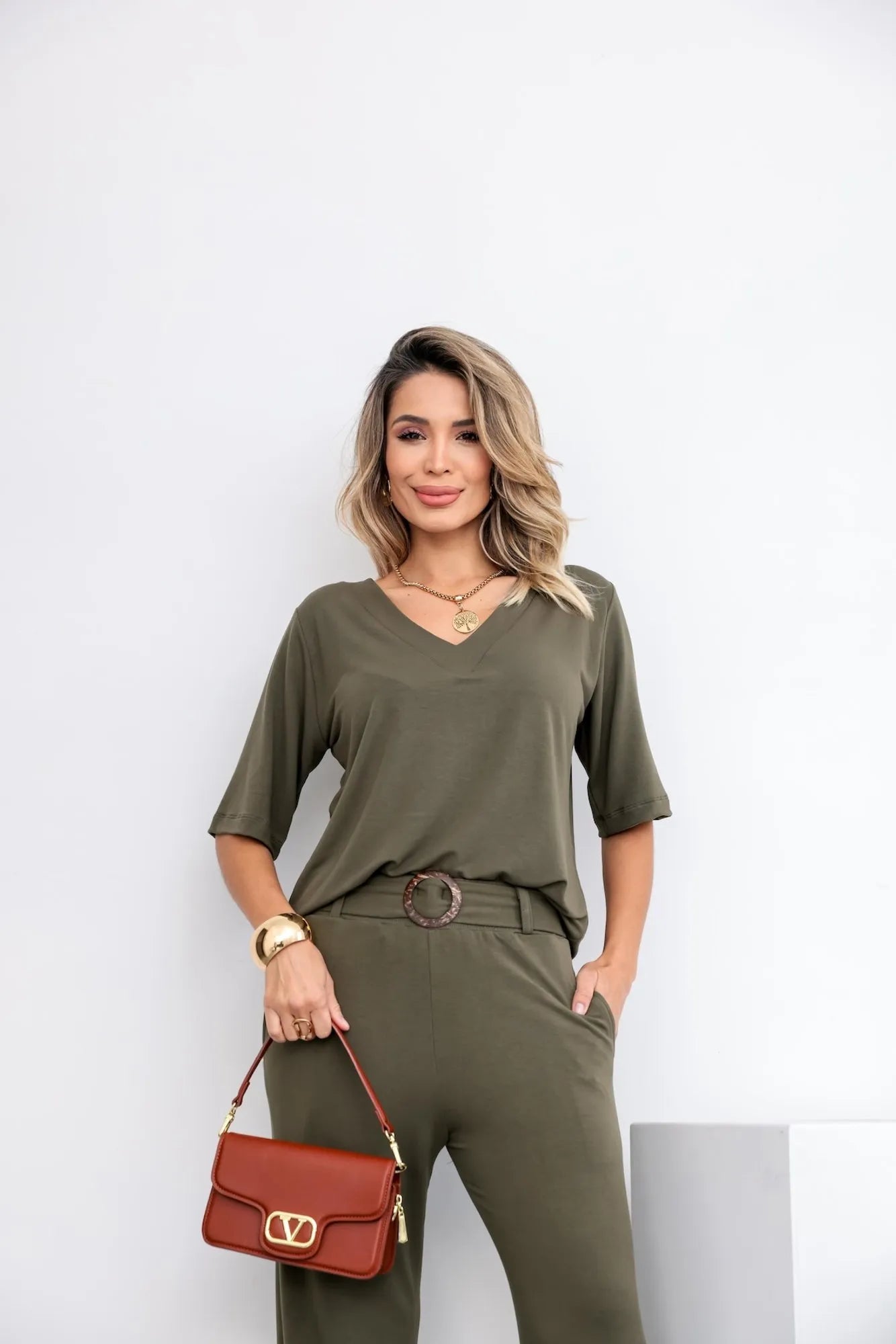 Conjunto Lótus - Verde