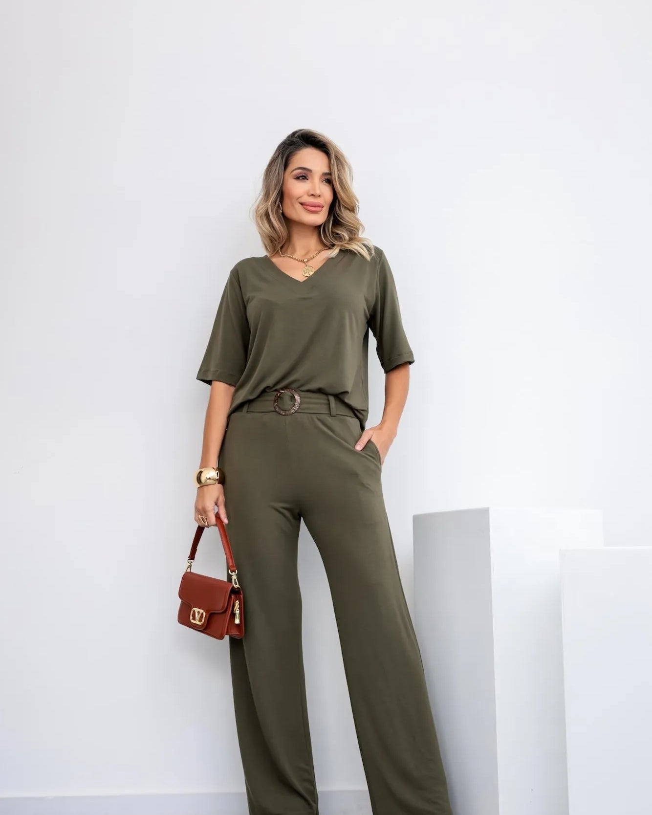 Conjunto Lótus - Verde