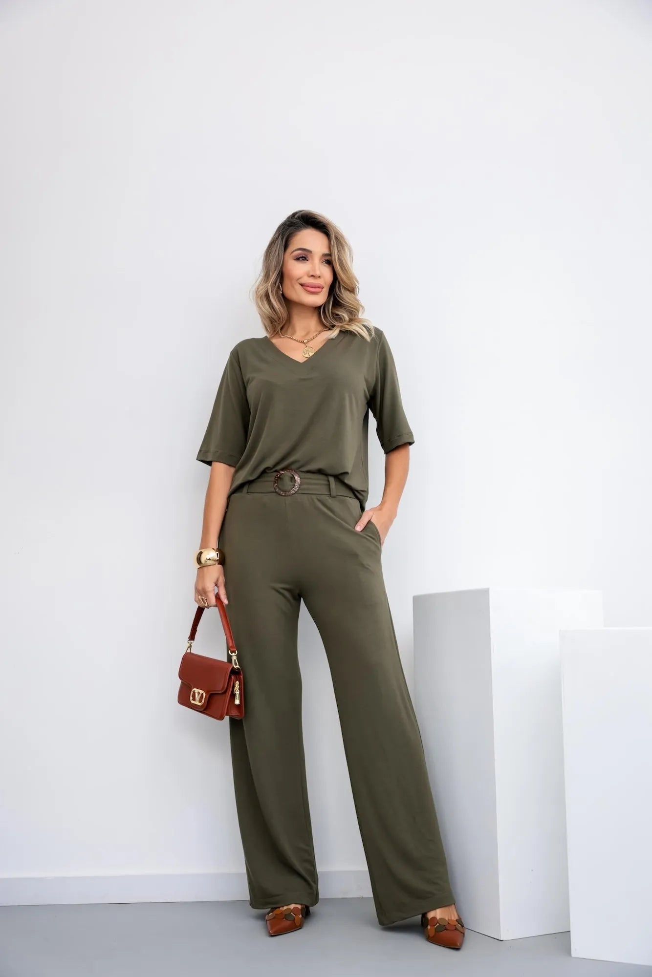 Conjunto Lótus - Verde