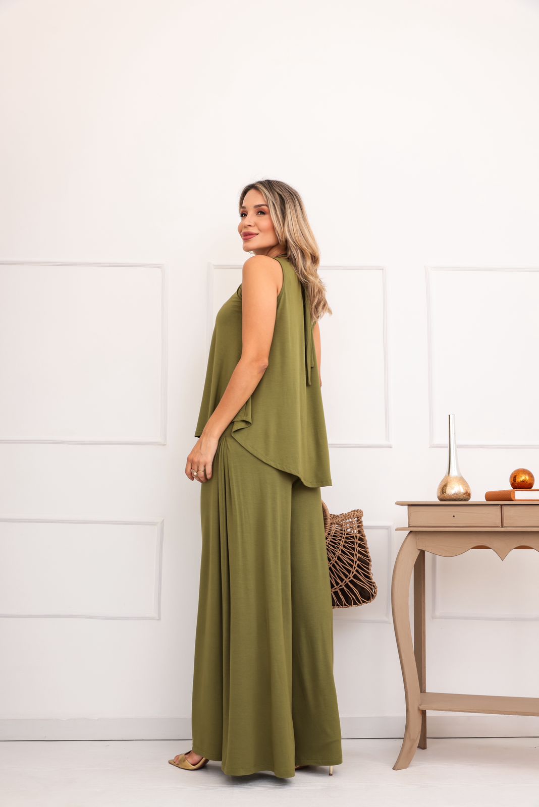 Conjunto Lyra - Verde Folha