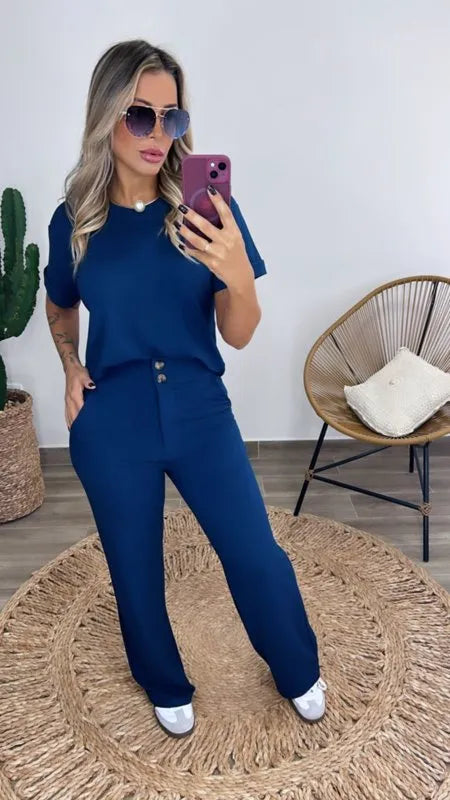 Conjunto Magnata - Azul