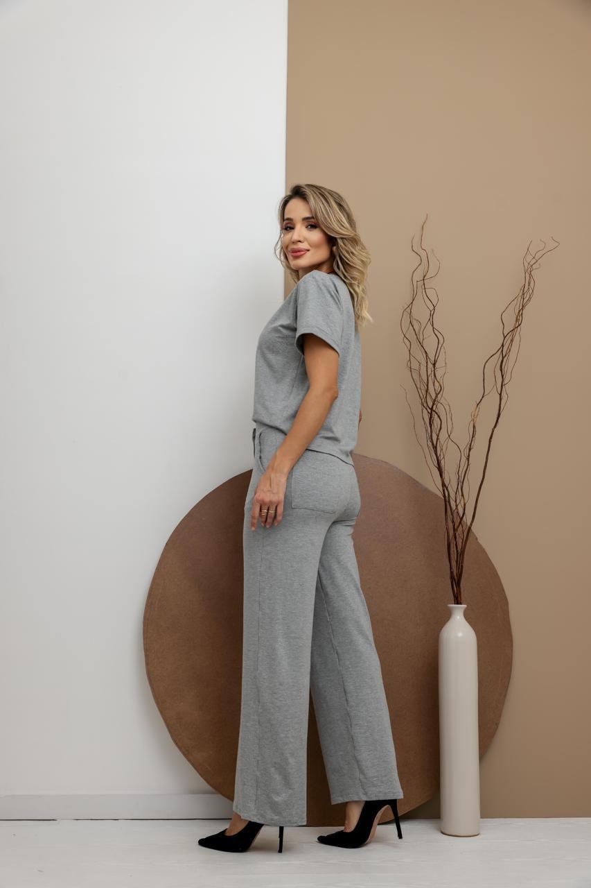 Conjunto Magnata - Cinza