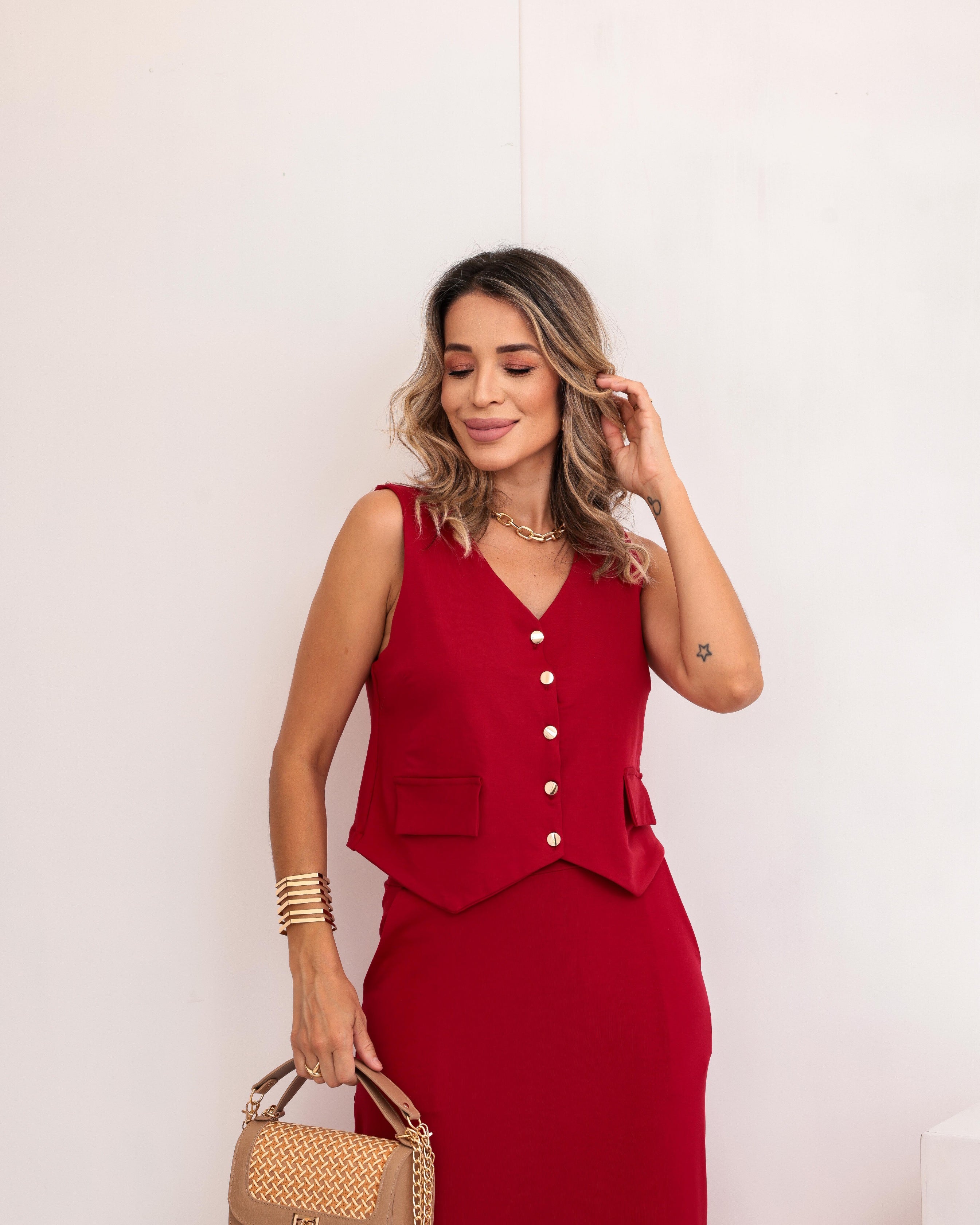 Conjunto Magnífico - Vermelho