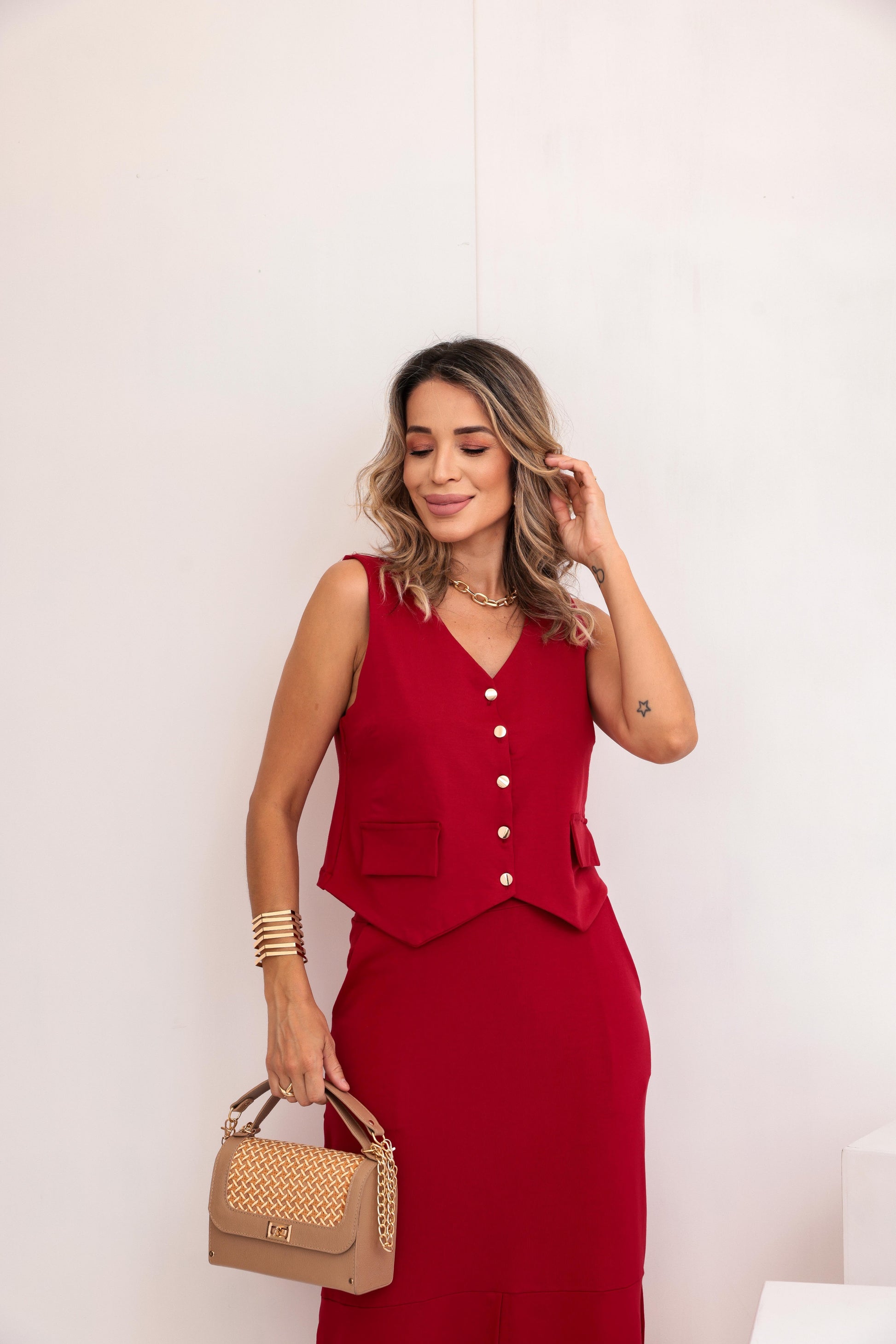 Conjunto Magnífico - Vermelho