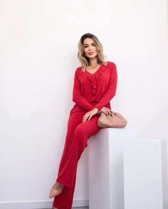Conjunto Martina - Vermelho