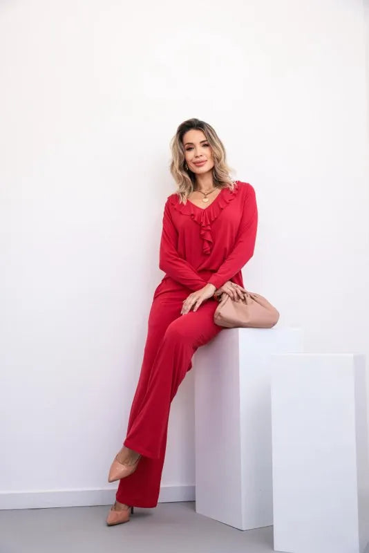 Conjunto Martina - Vermelho