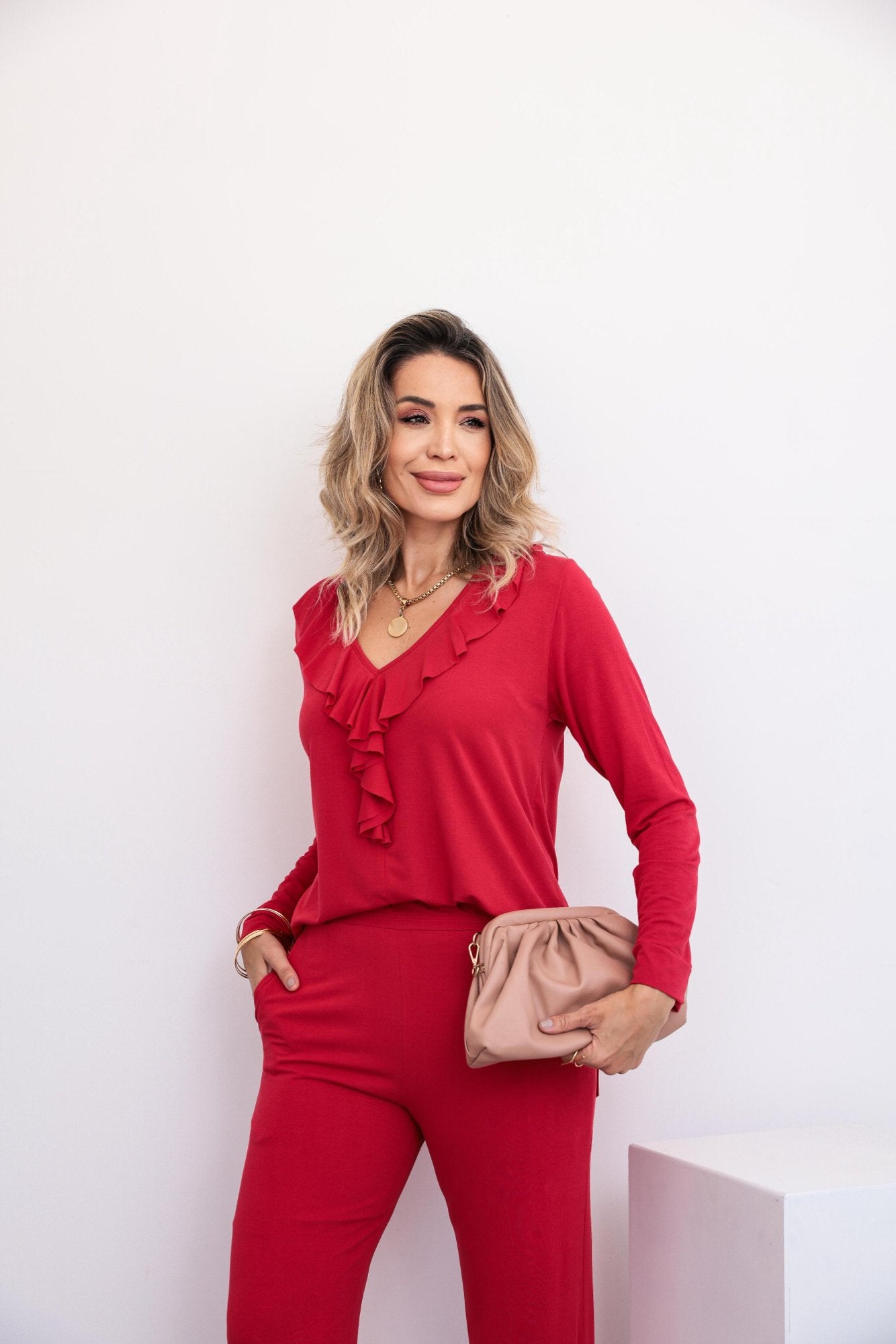 Conjunto Martina - Vermelho