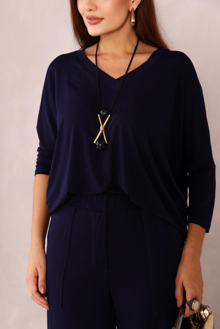 Conjunto Max Confort - Azul Marinho