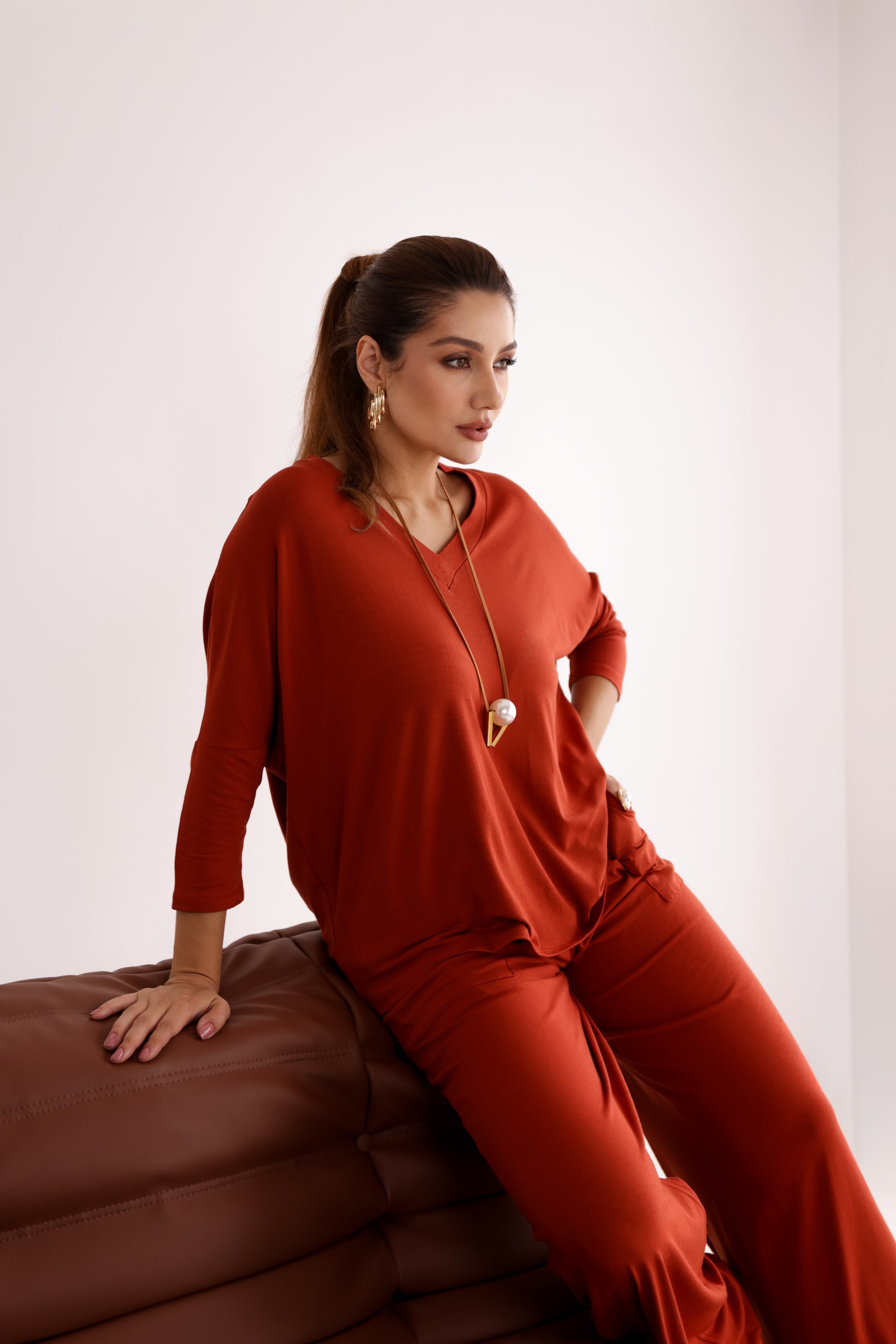 Conjunto Max Confort - Terracota