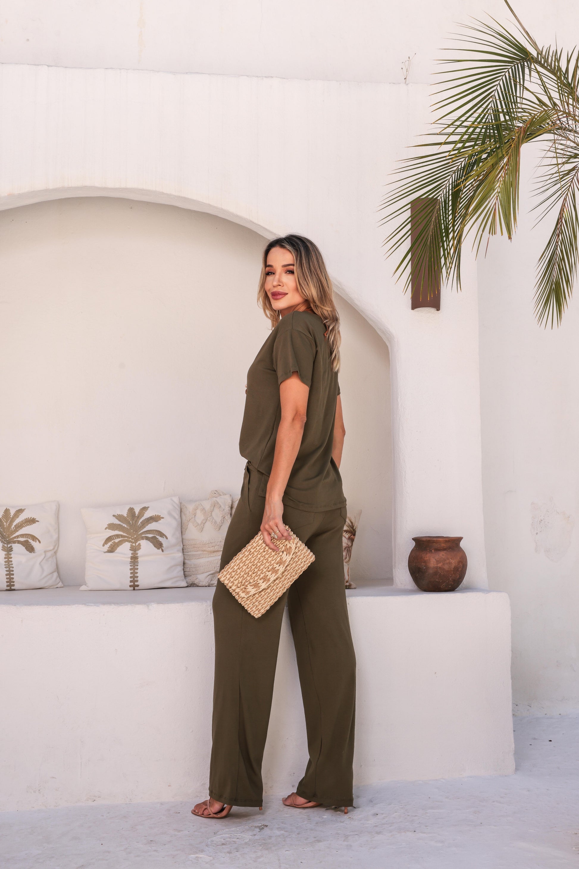 Conjunto Mega Confort - Verde Militar