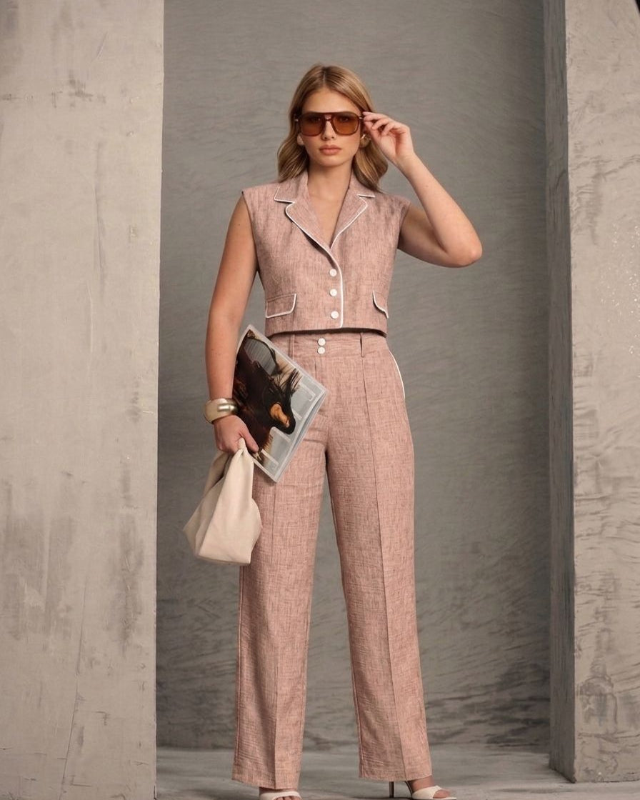 Conjunto Meli - Rose