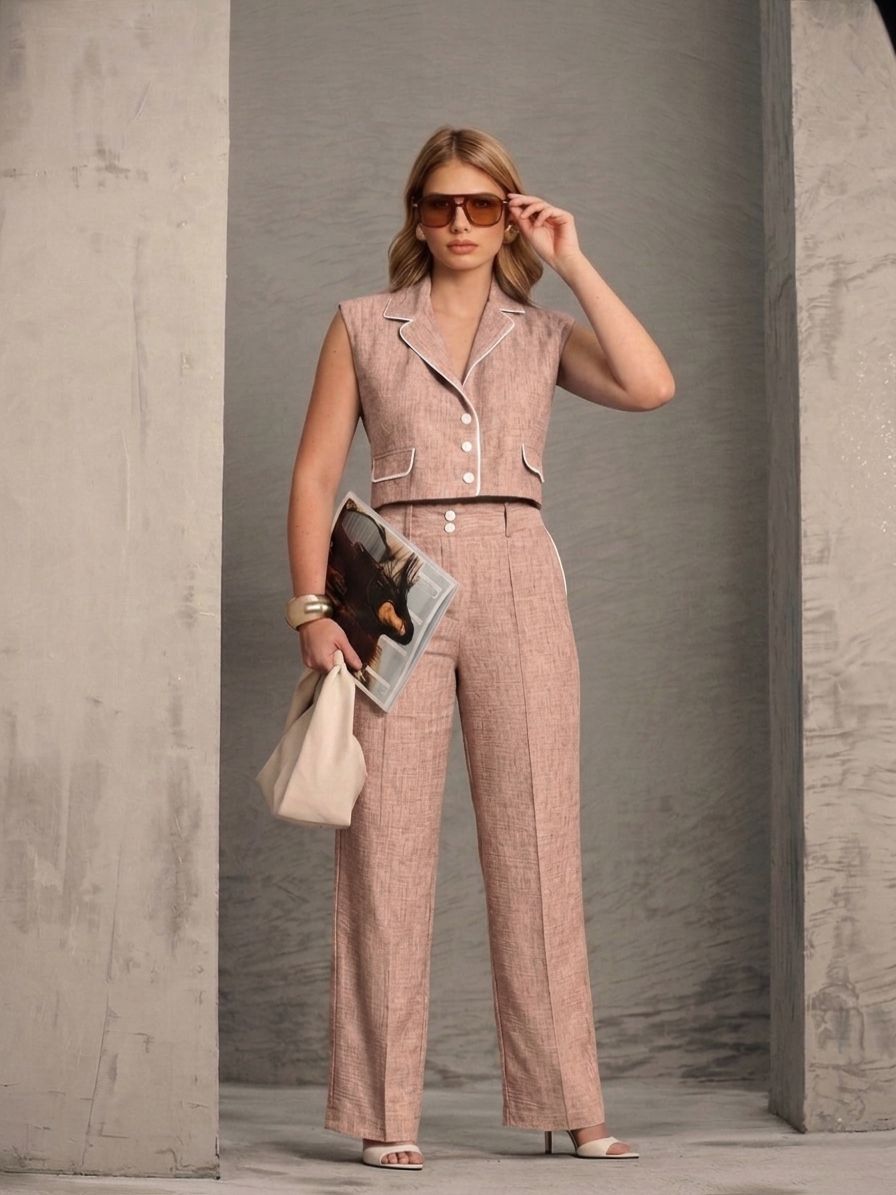 Conjunto Meli - Rose