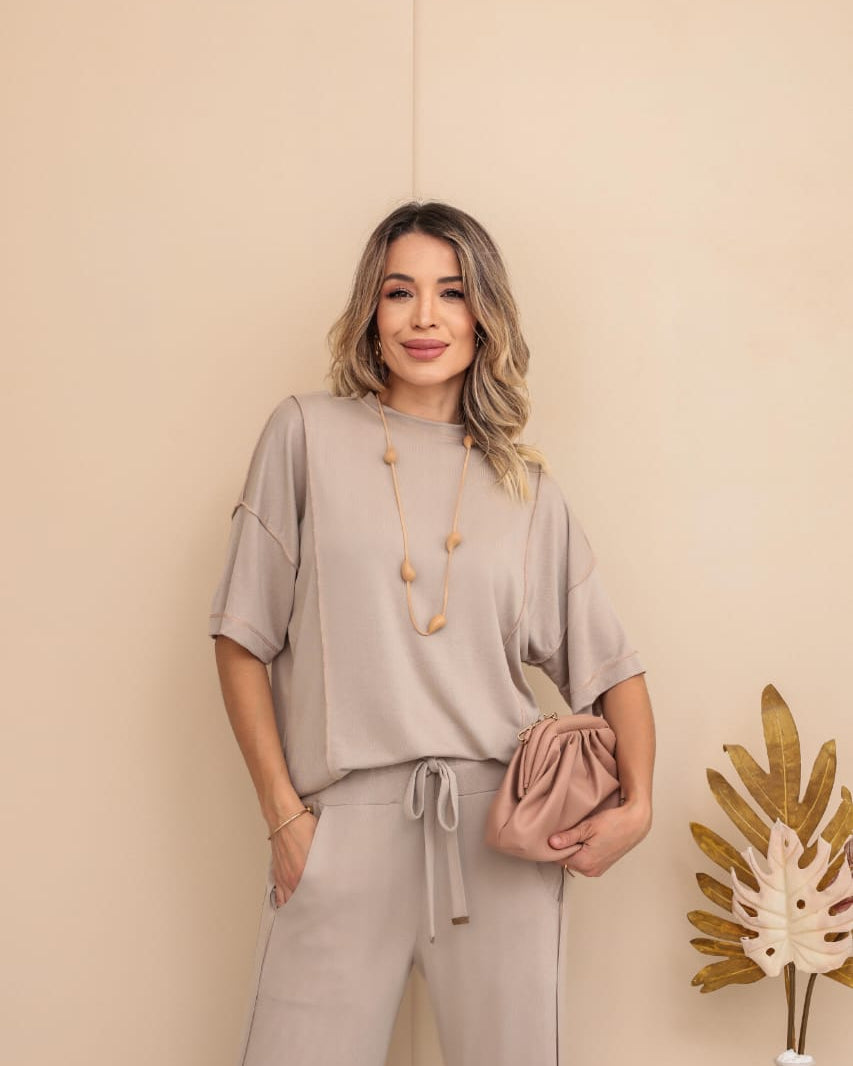 Conjunto Mexicano - Bege