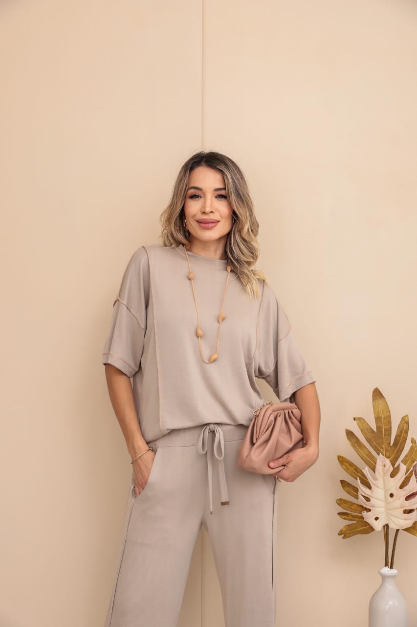 Conjunto Mexicano - Bege