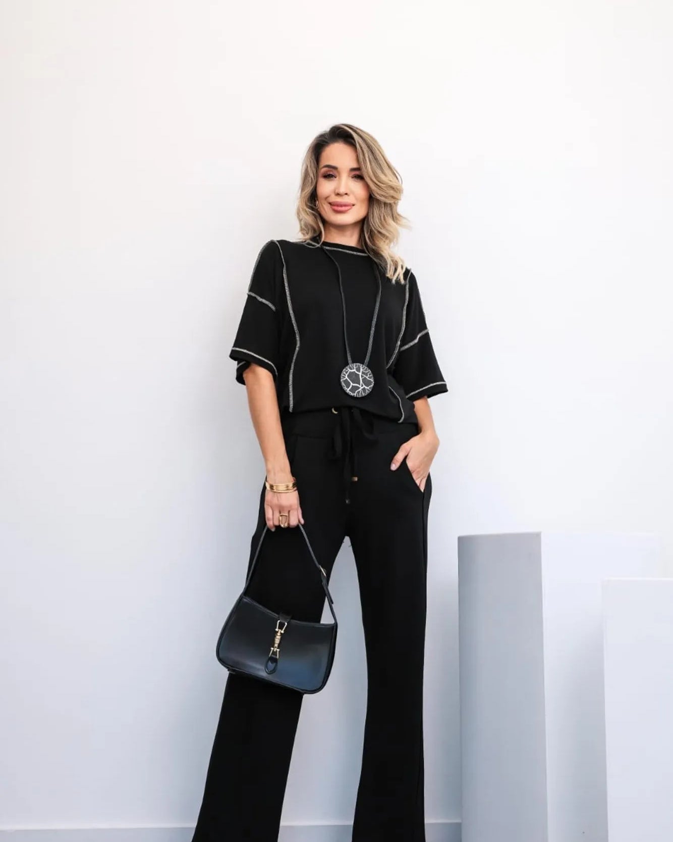 Conjunto Mexicano - Preto