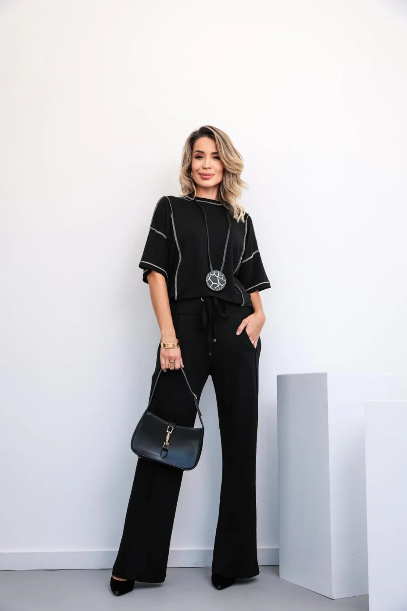 Conjunto Mexicano - Preto