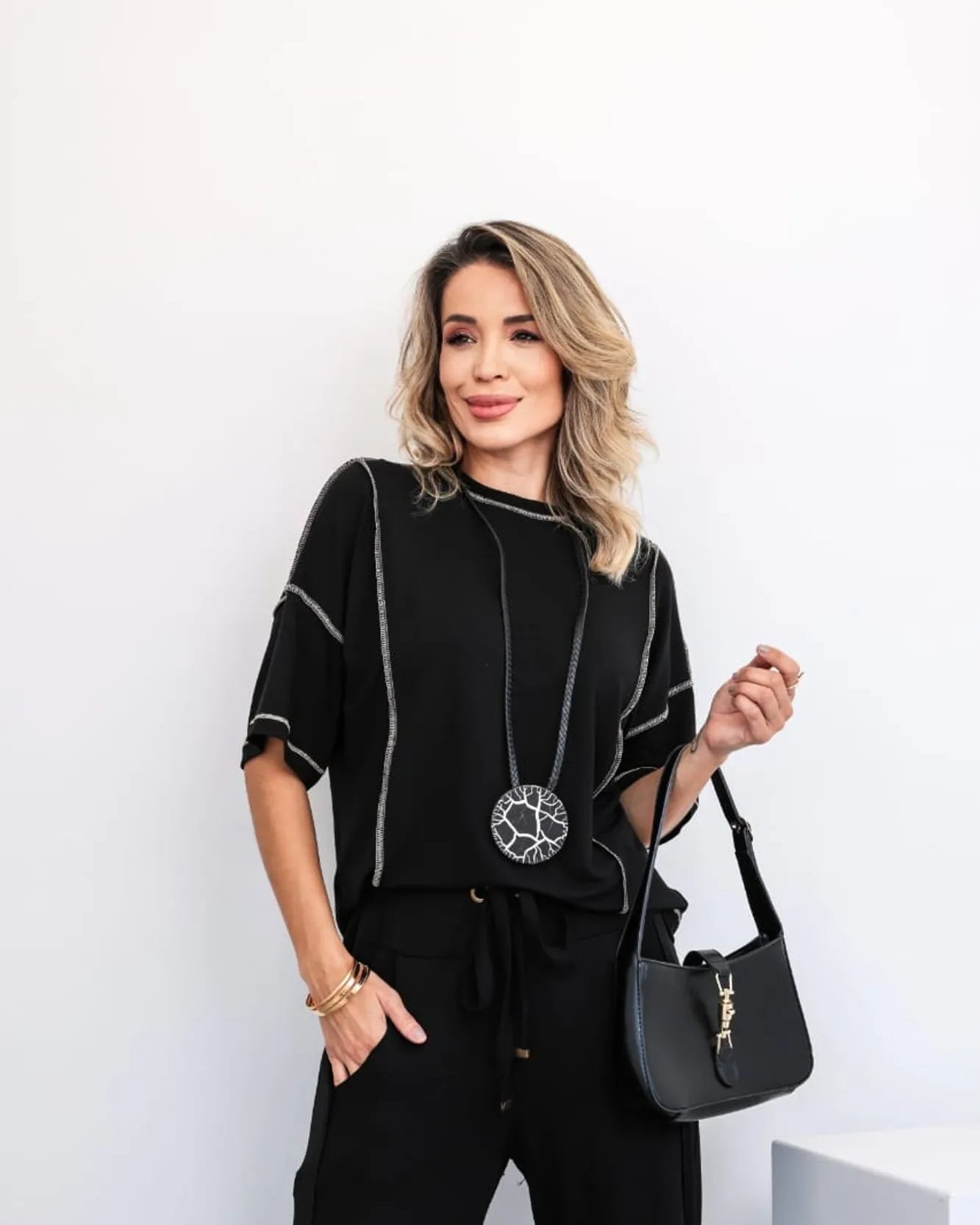 Conjunto Mexicano - Preto