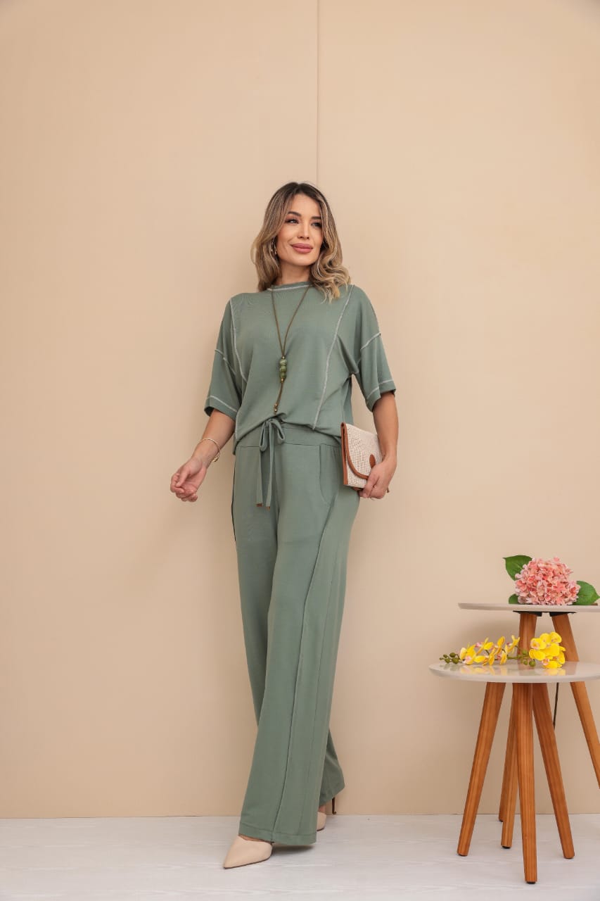 Conjunto Mexicano - Verde Oliva