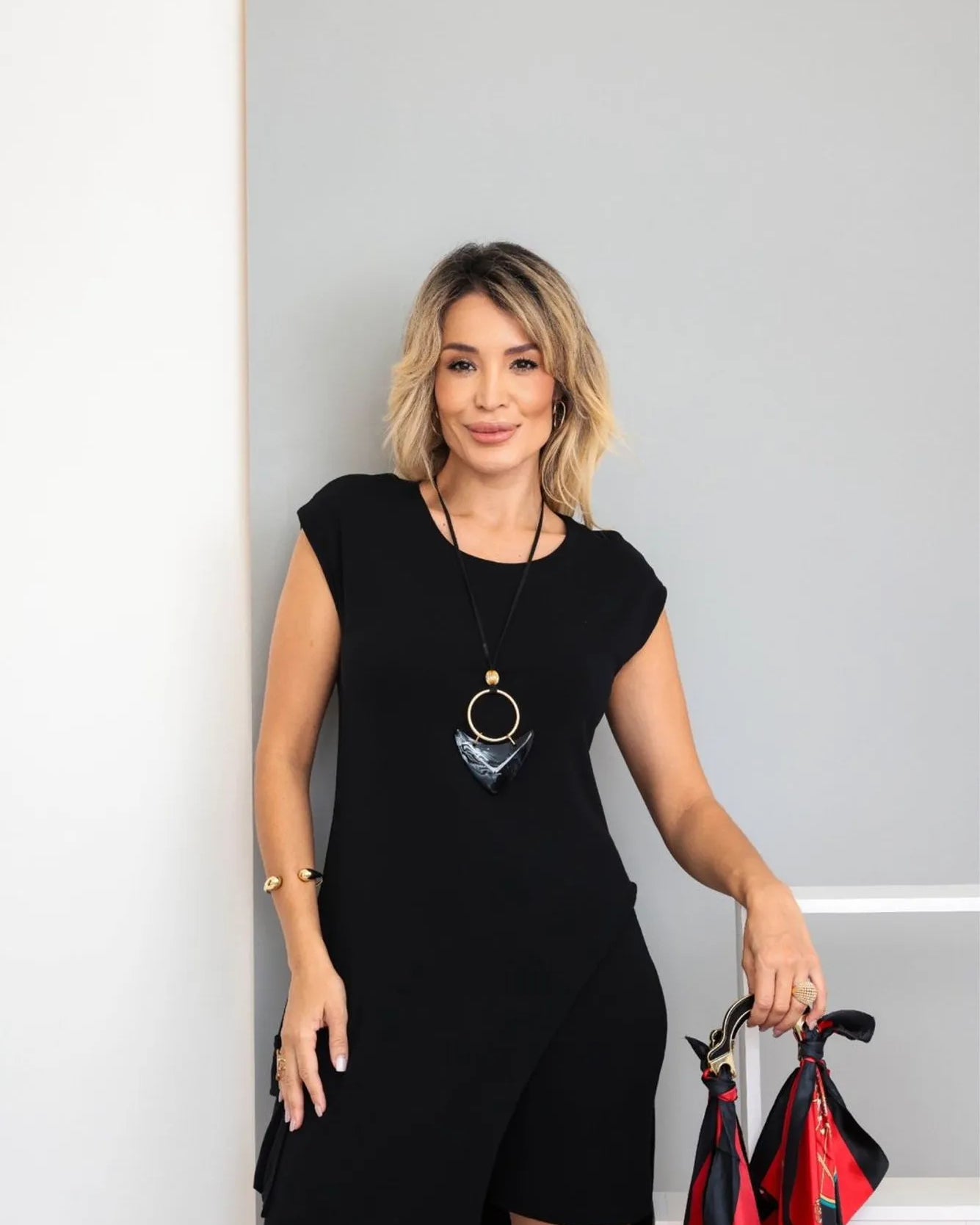 Conjunto Mini Veste - Preto