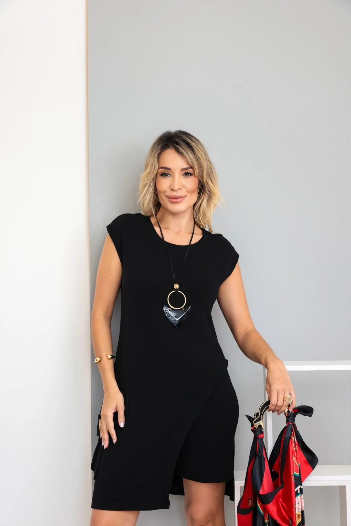 Conjunto Mini Veste - Preto