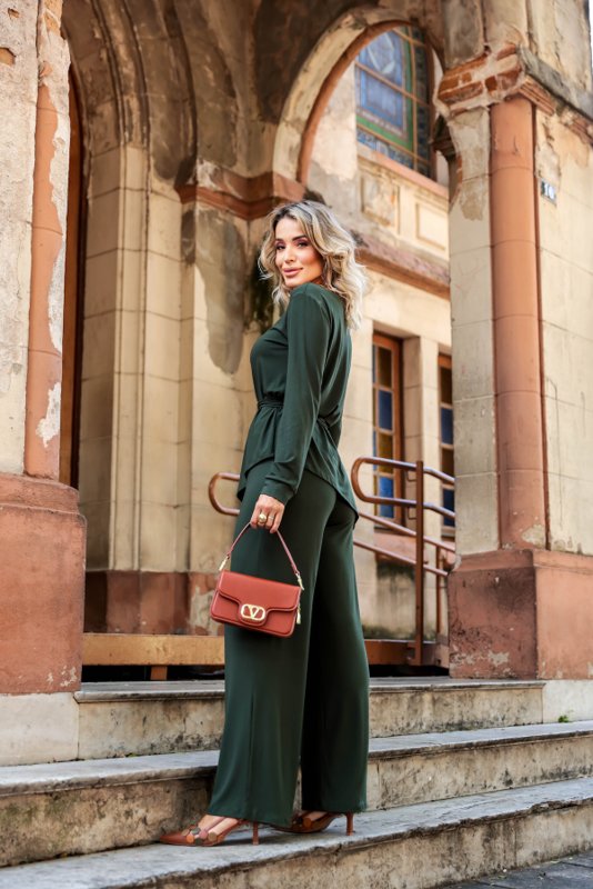 Conjunto Monte Carlo - Verde Militar