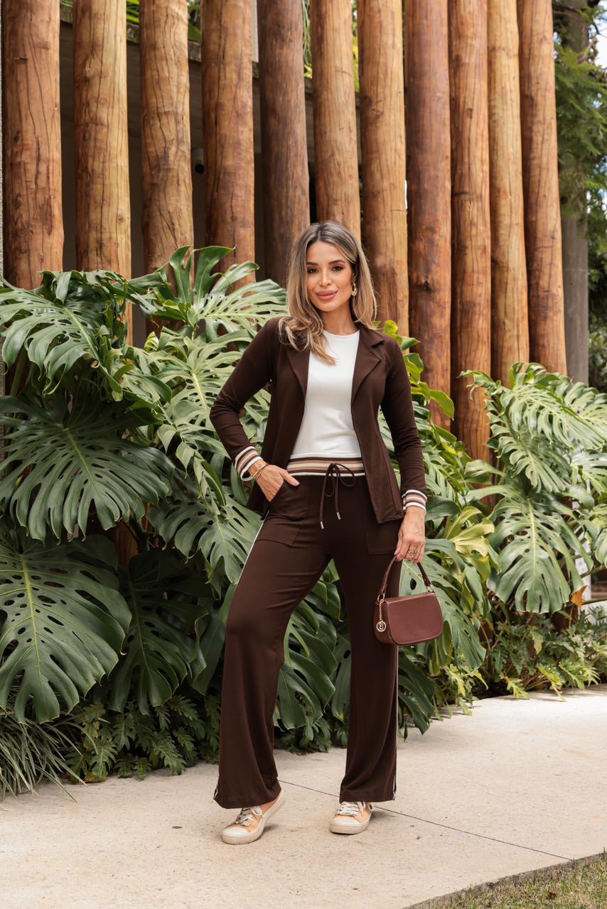 Conjunto Moscou - Marrom