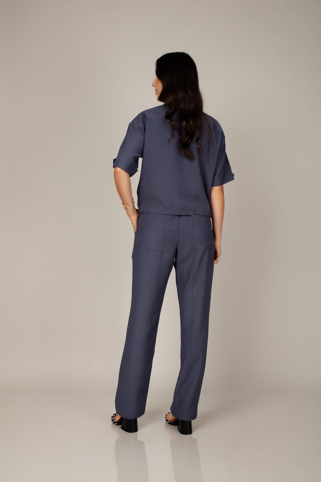 Conjunto Office - Azul Grafite