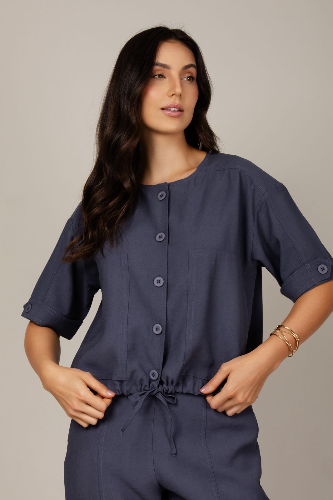 Conjunto Office - Azul Grafite