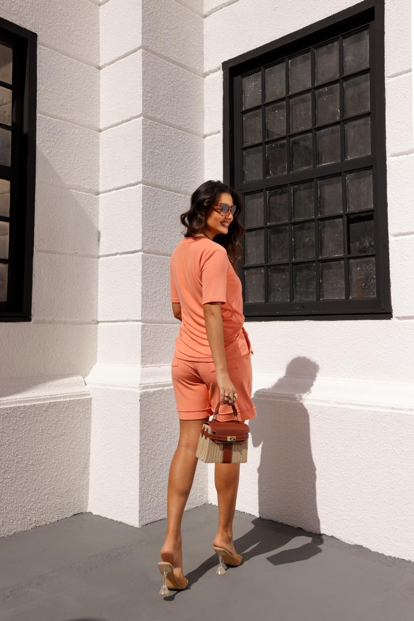 Conjunto Ônix - Pêssego