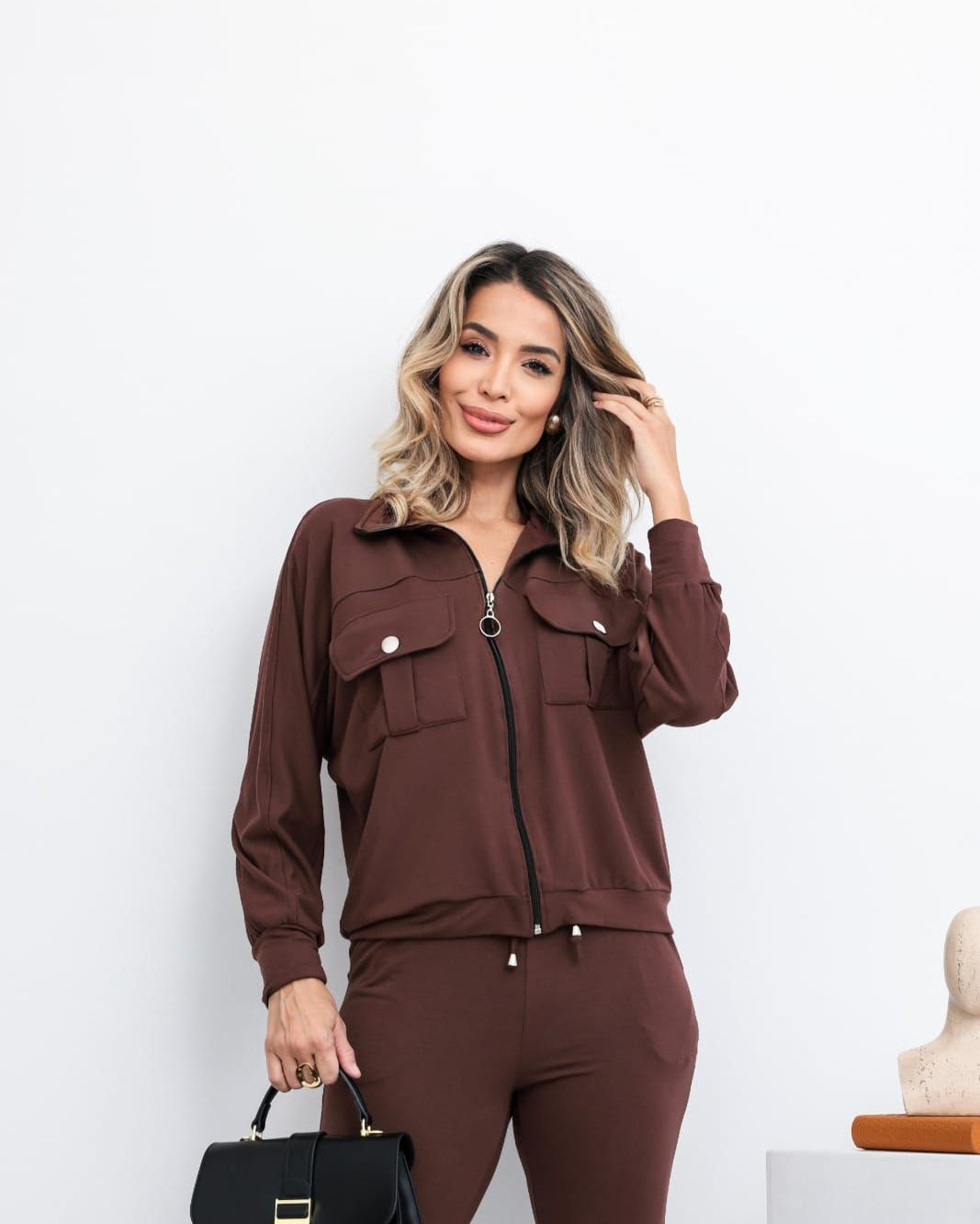 Conjunto Origem - Marrom