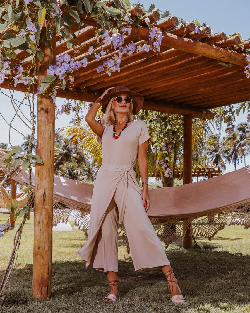 Conjunto Panthacour - Bege