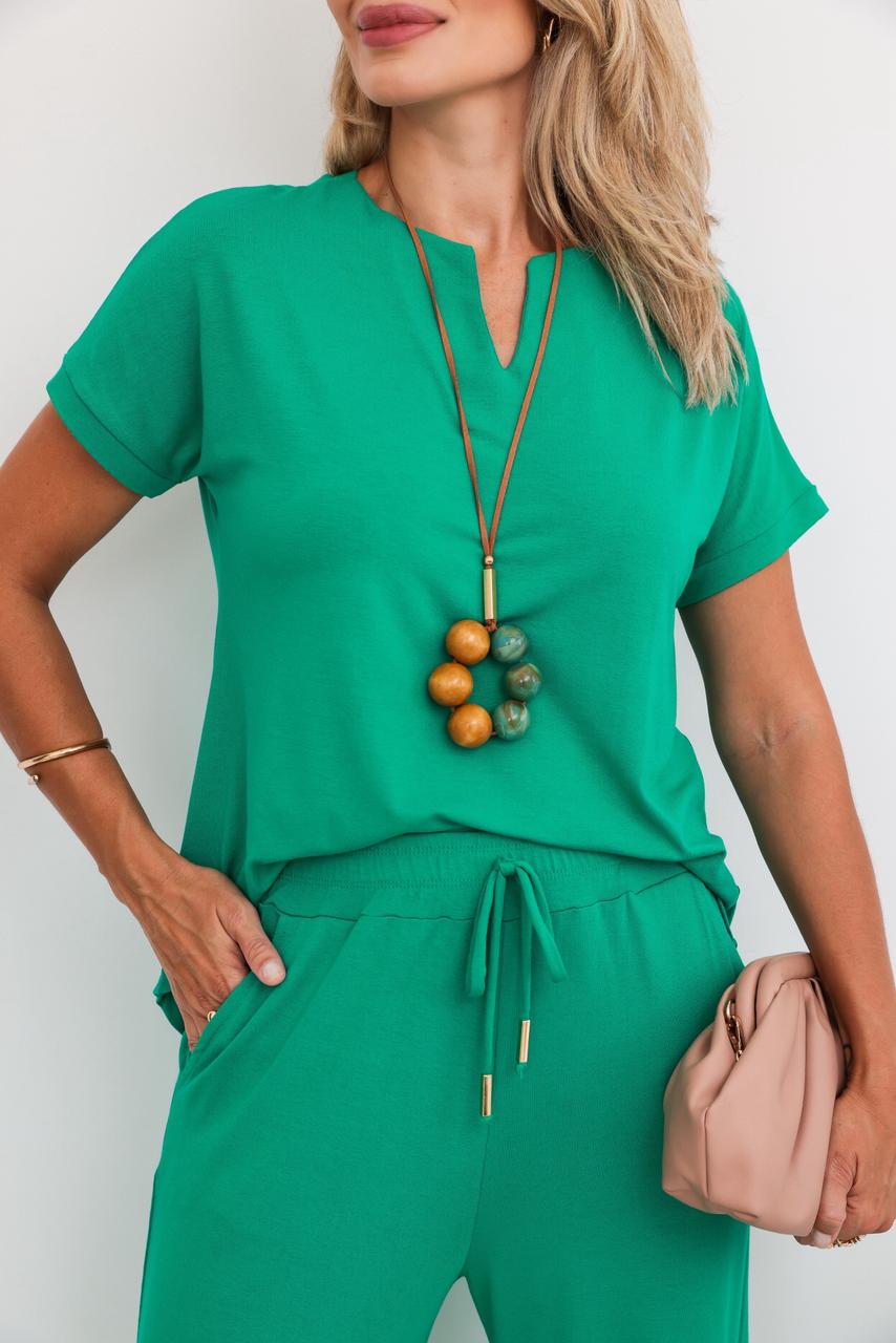 Conjunto Panthacour Relax - Verde Bandeira