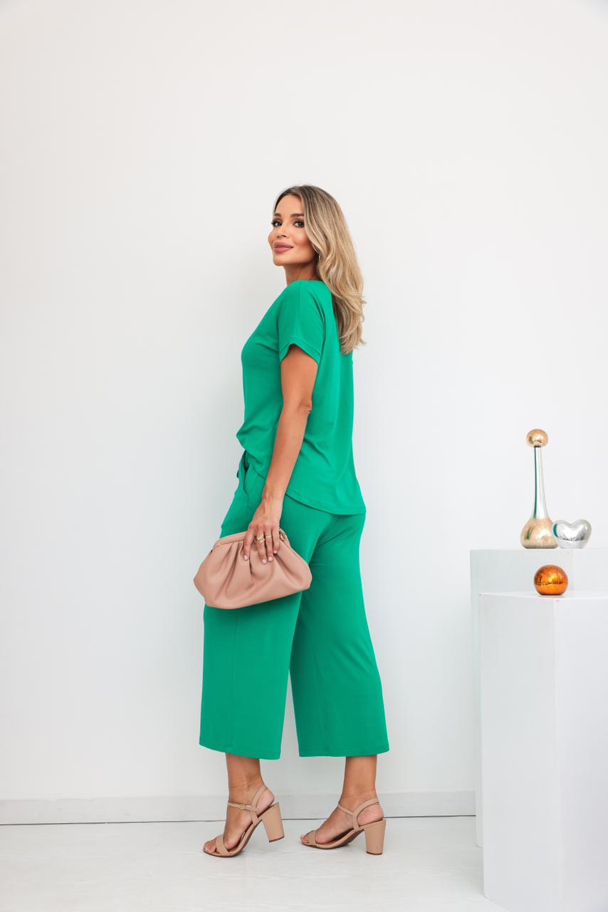 Conjunto Panthacour Relax - Verde Bandeira