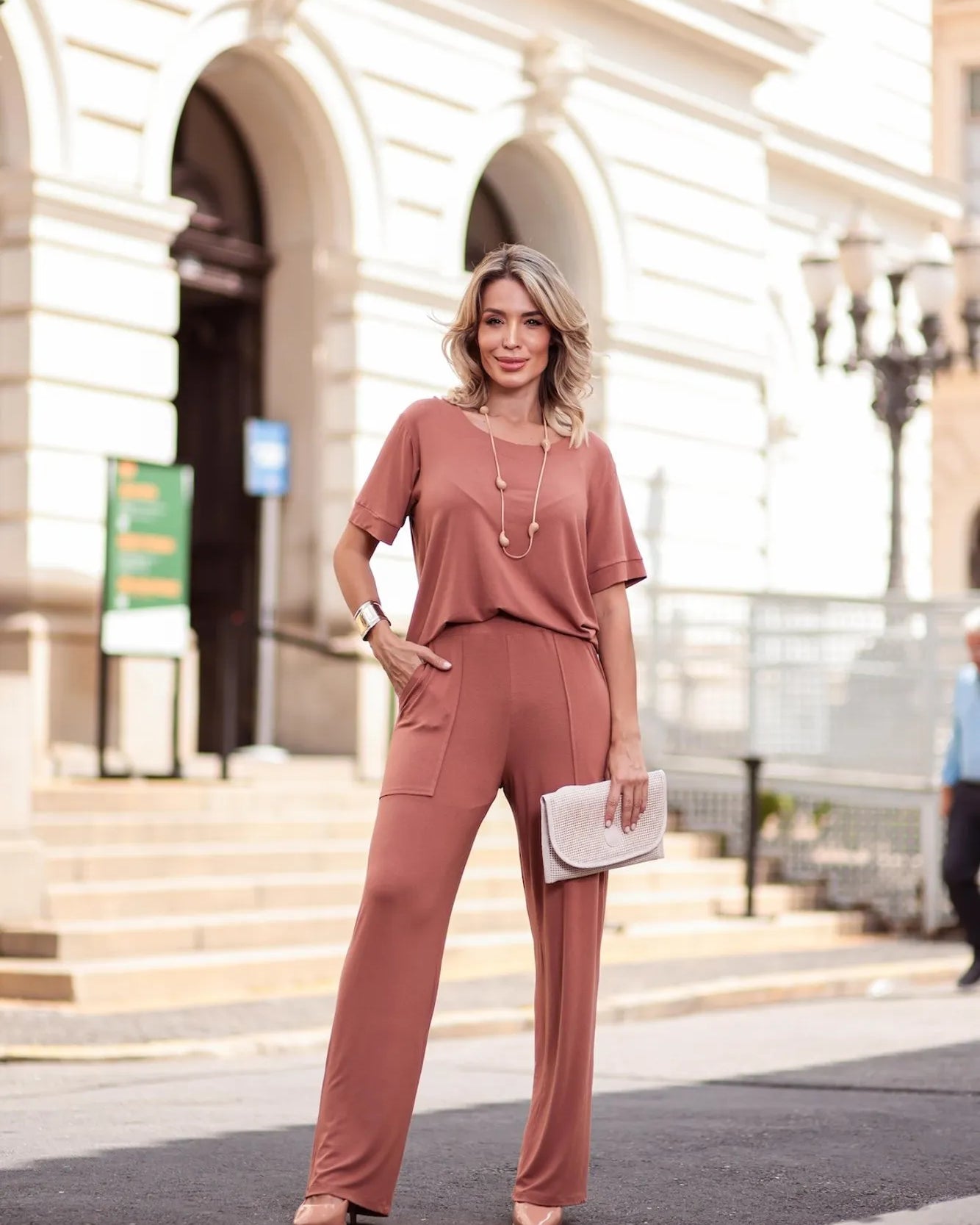 Conjunto Porto Fino - Mocca Mousse
