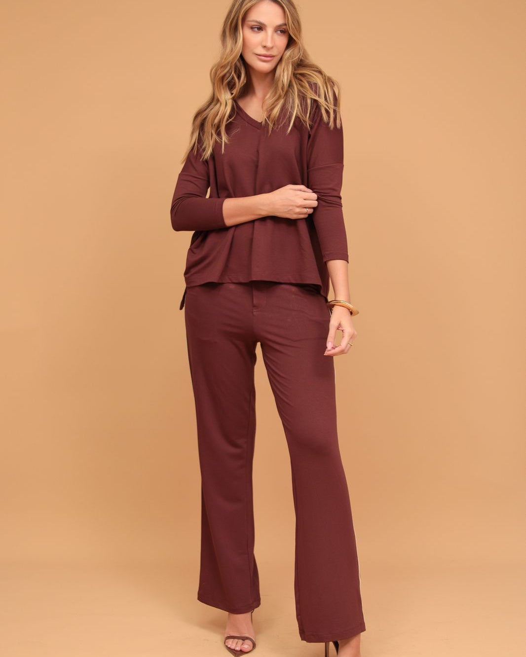 Conjunto Quebec - Marrom