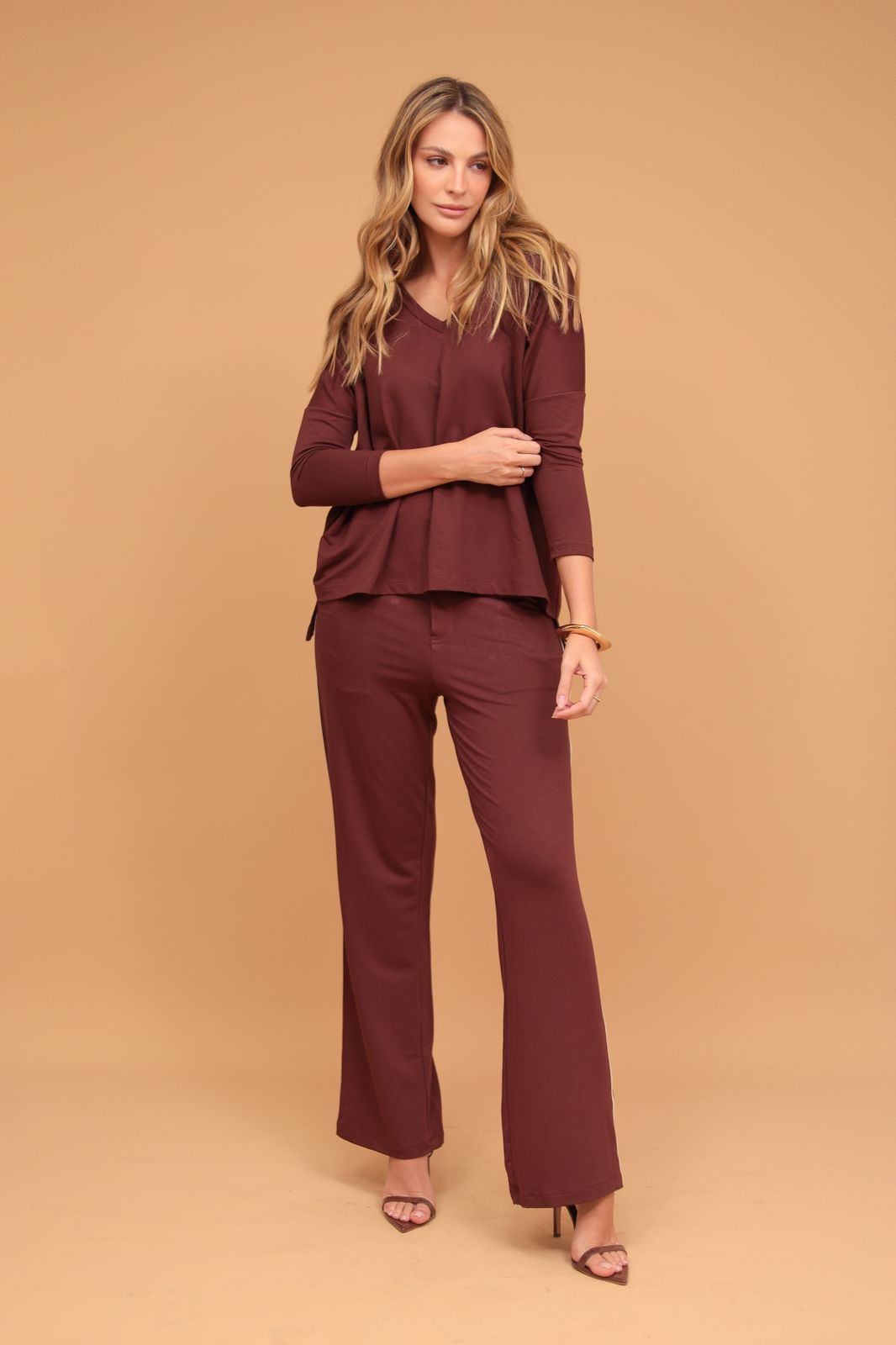 Conjunto Quebec - Marrom