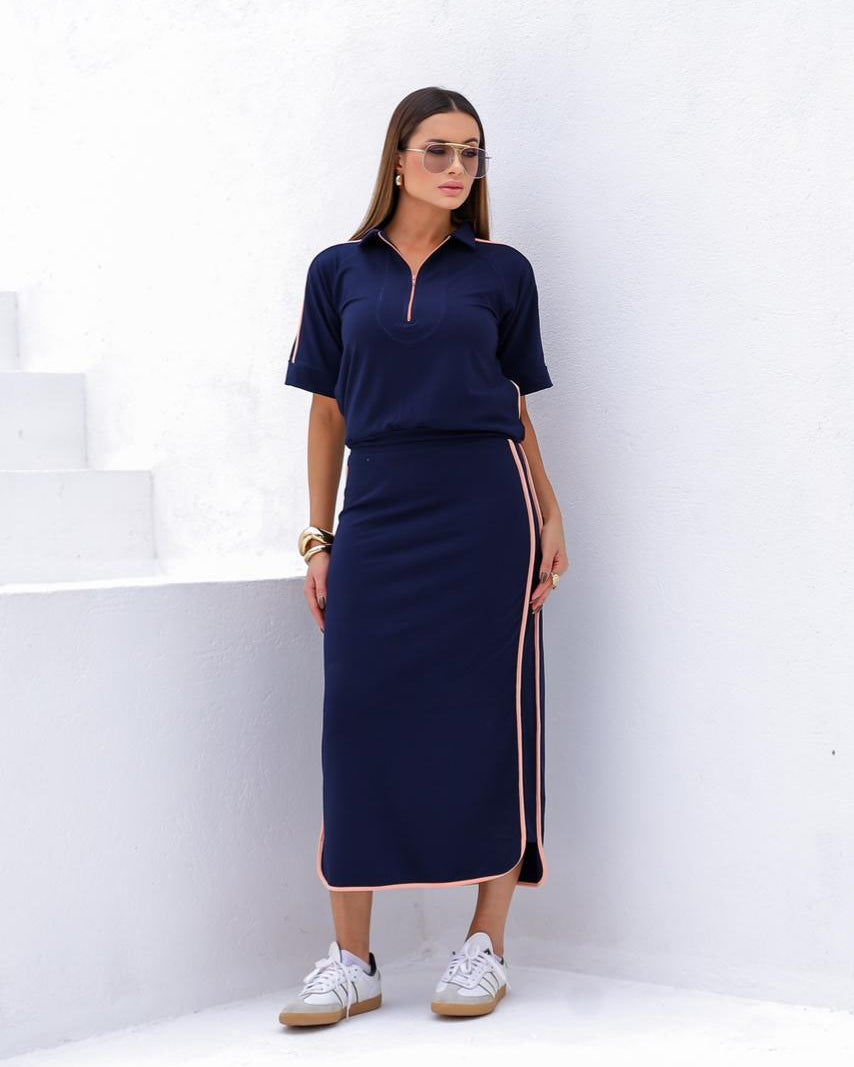 Conjunto Rossi - Azul Marinho