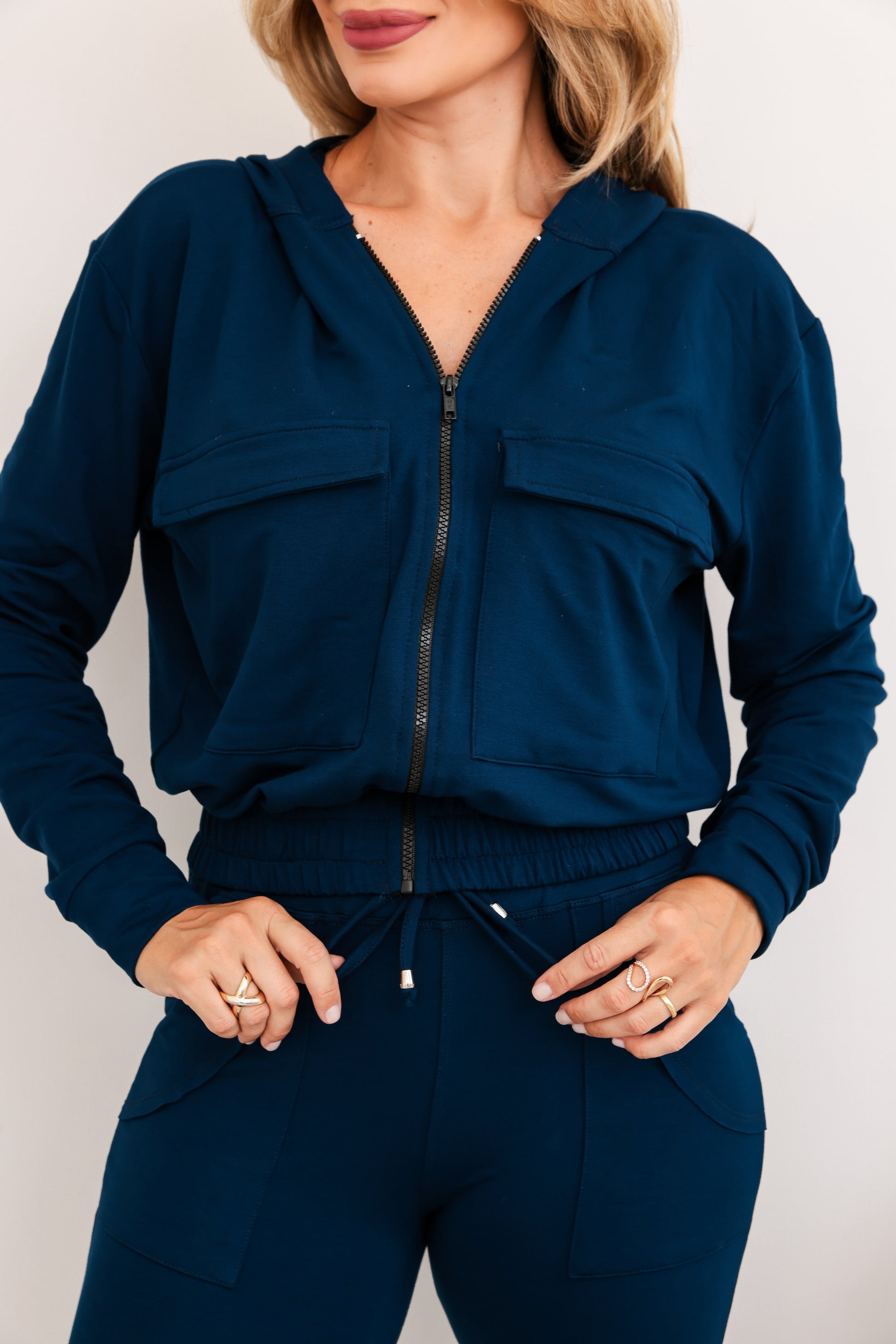 Conjunto Snow - Azul Marinho