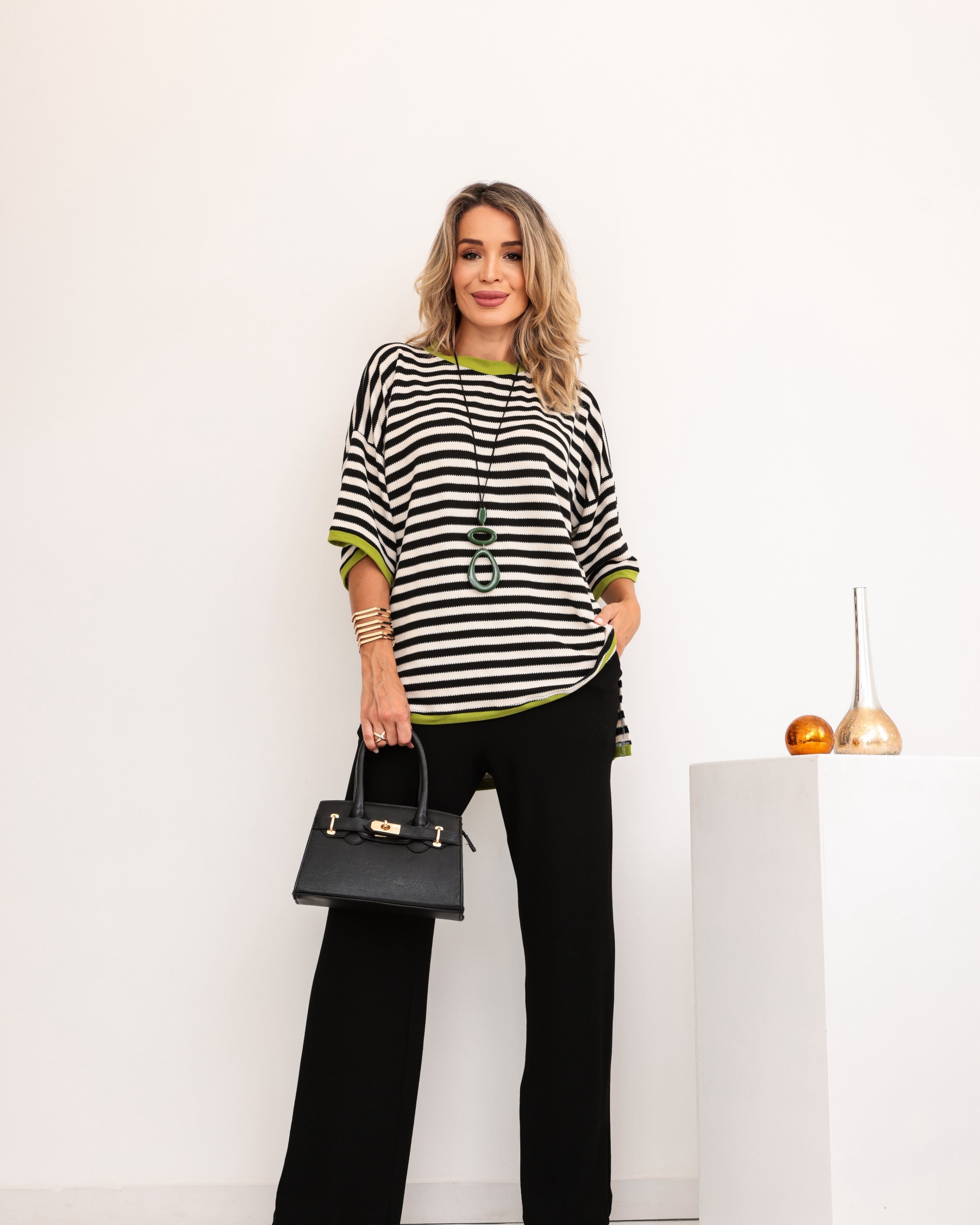 Conjunto Tóquio - Preto/Verde