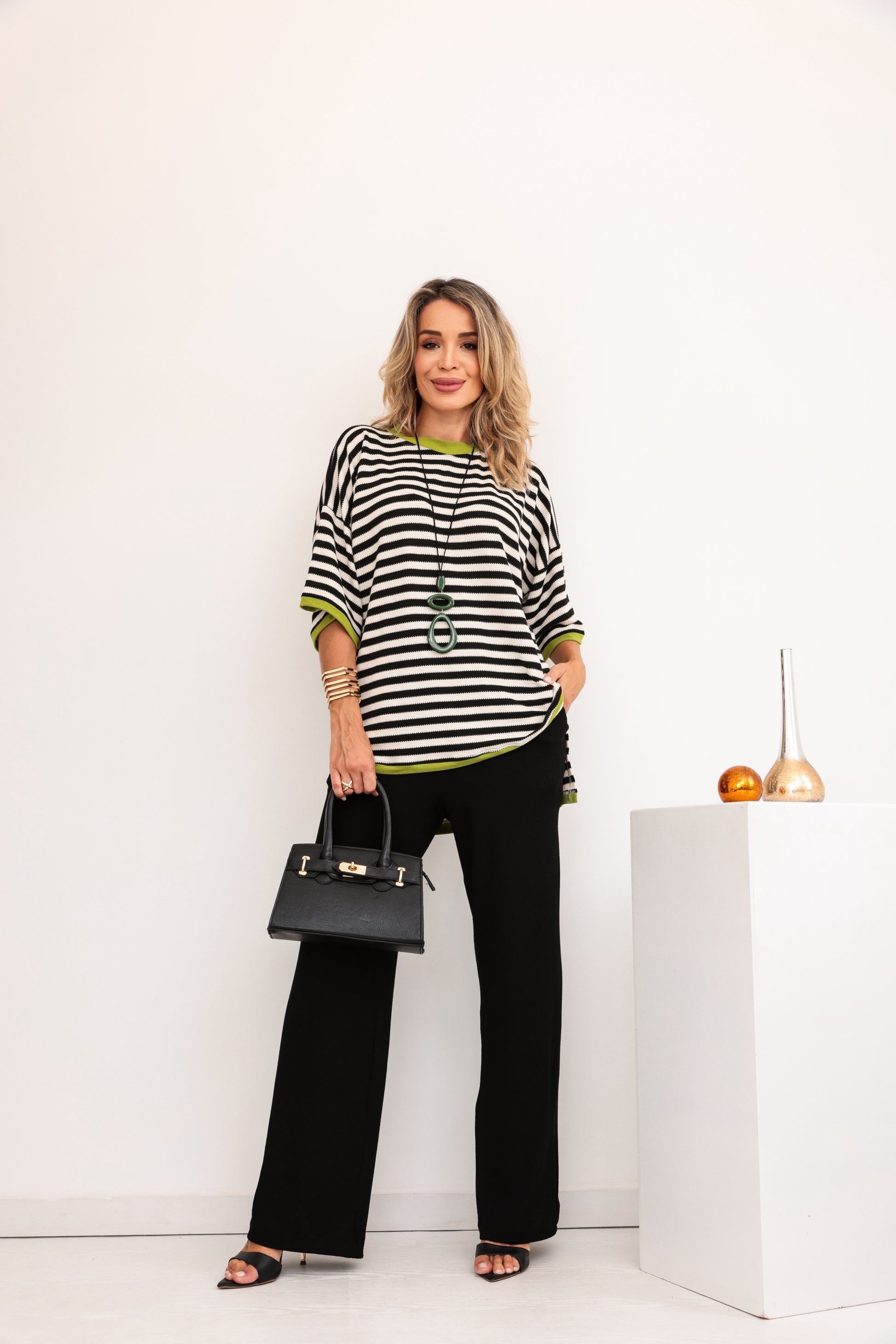 Conjunto Tóquio - Preto/Verde