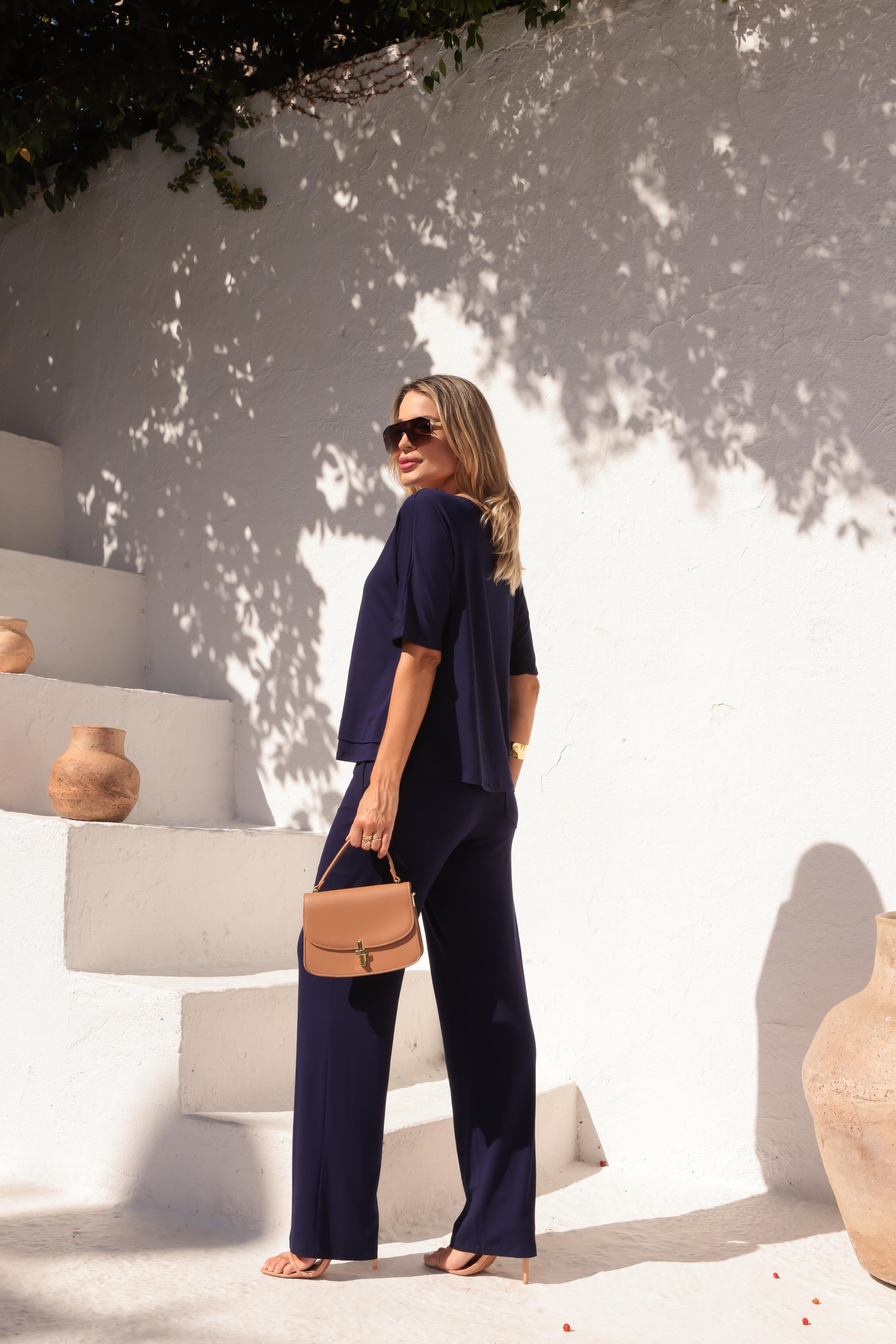 Conjunto Total Confort - Azul Marinho