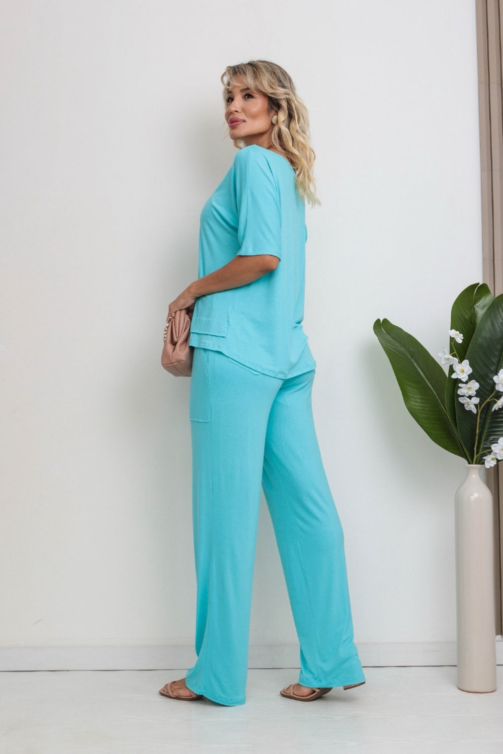 Conjunto Total Confort - Azul Maris