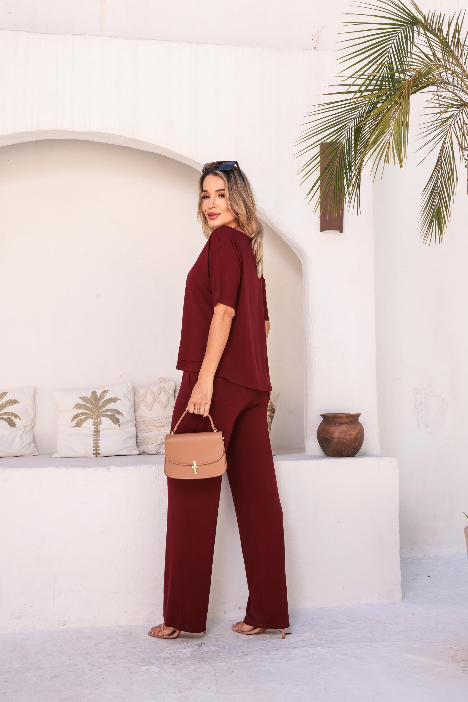 Conjunto Total Confort - Marsala