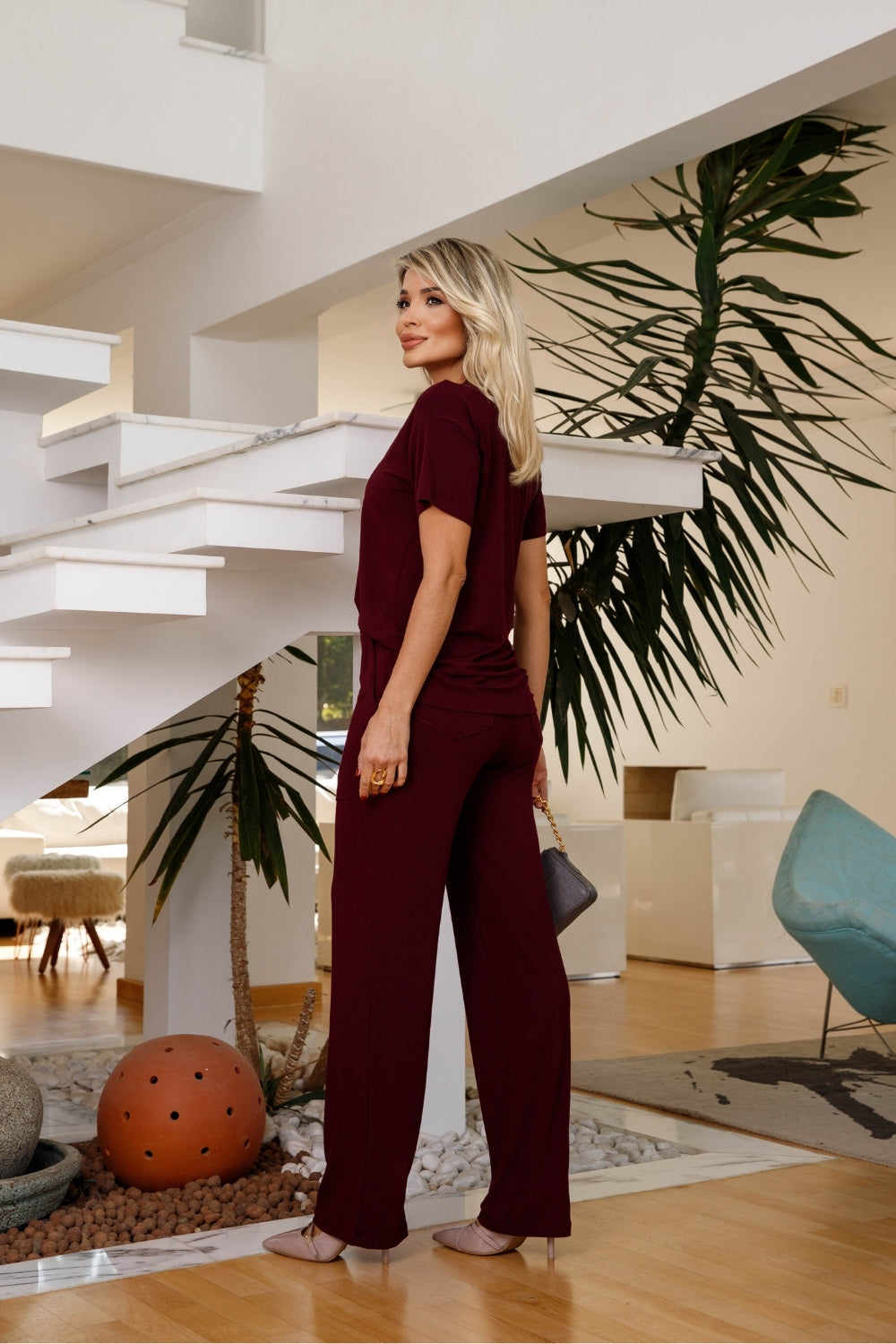 Conjunto Mega Confort - Marsala