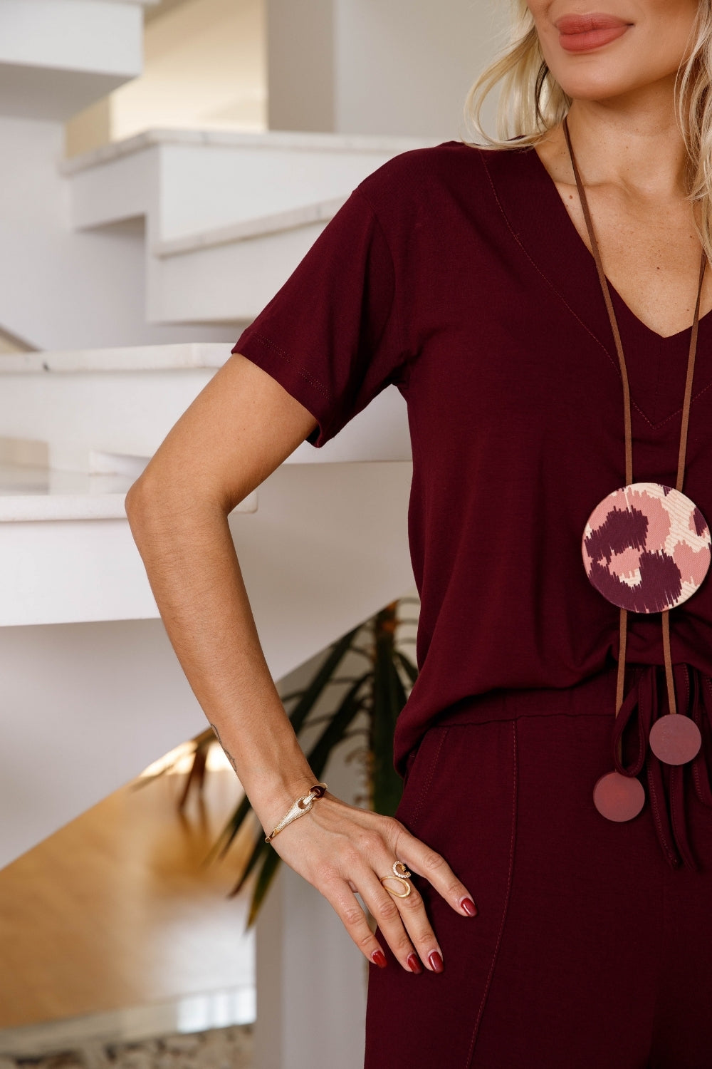 Conjunto Mega Confort - Marsala