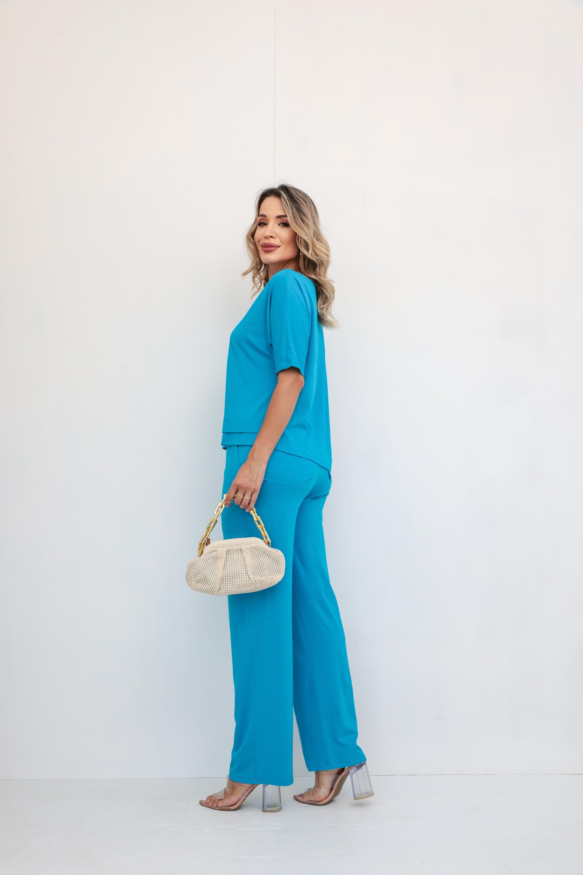 Conjunto Total Confort - Azul Pacífico