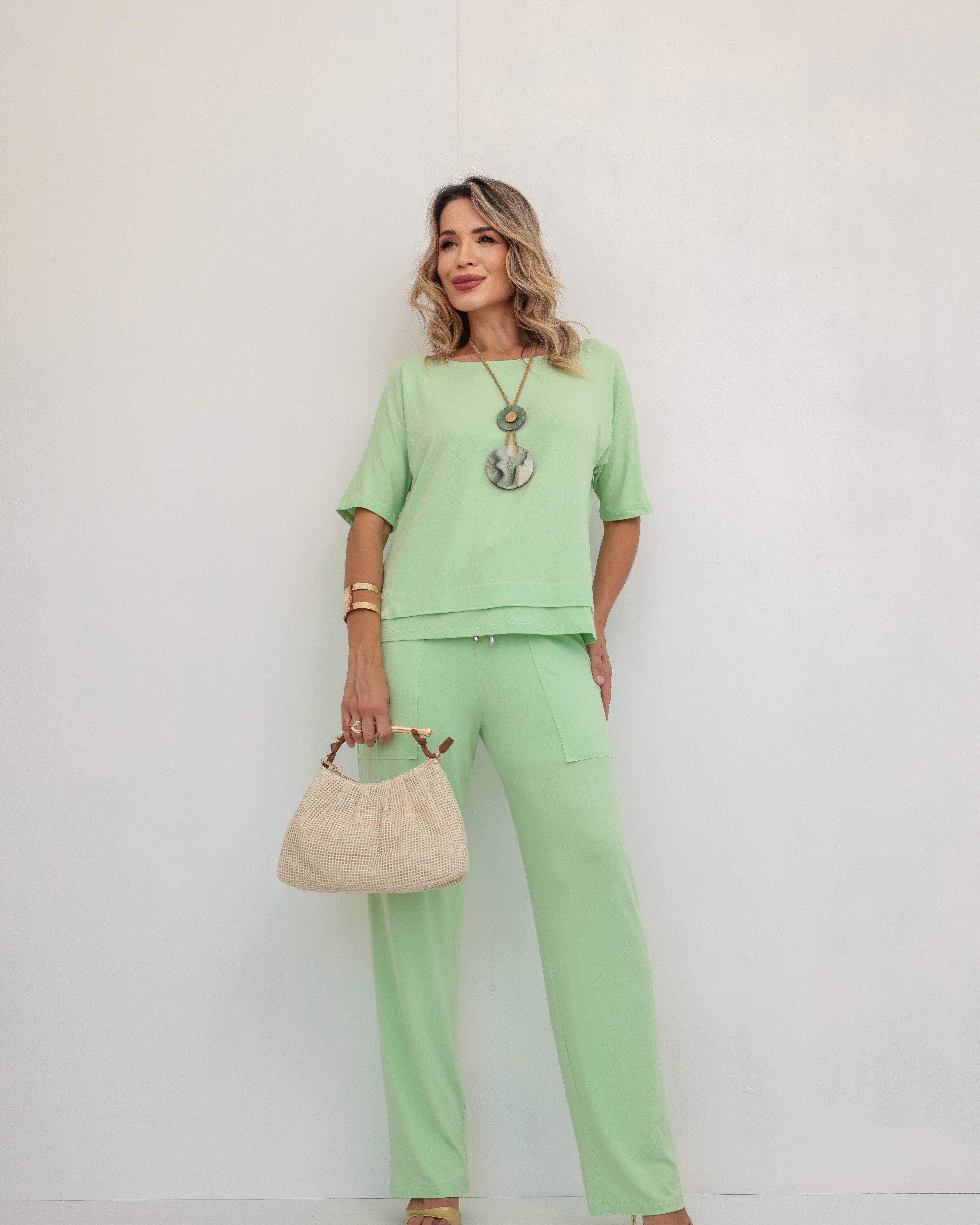 Conjunto Total Confort - Pistache