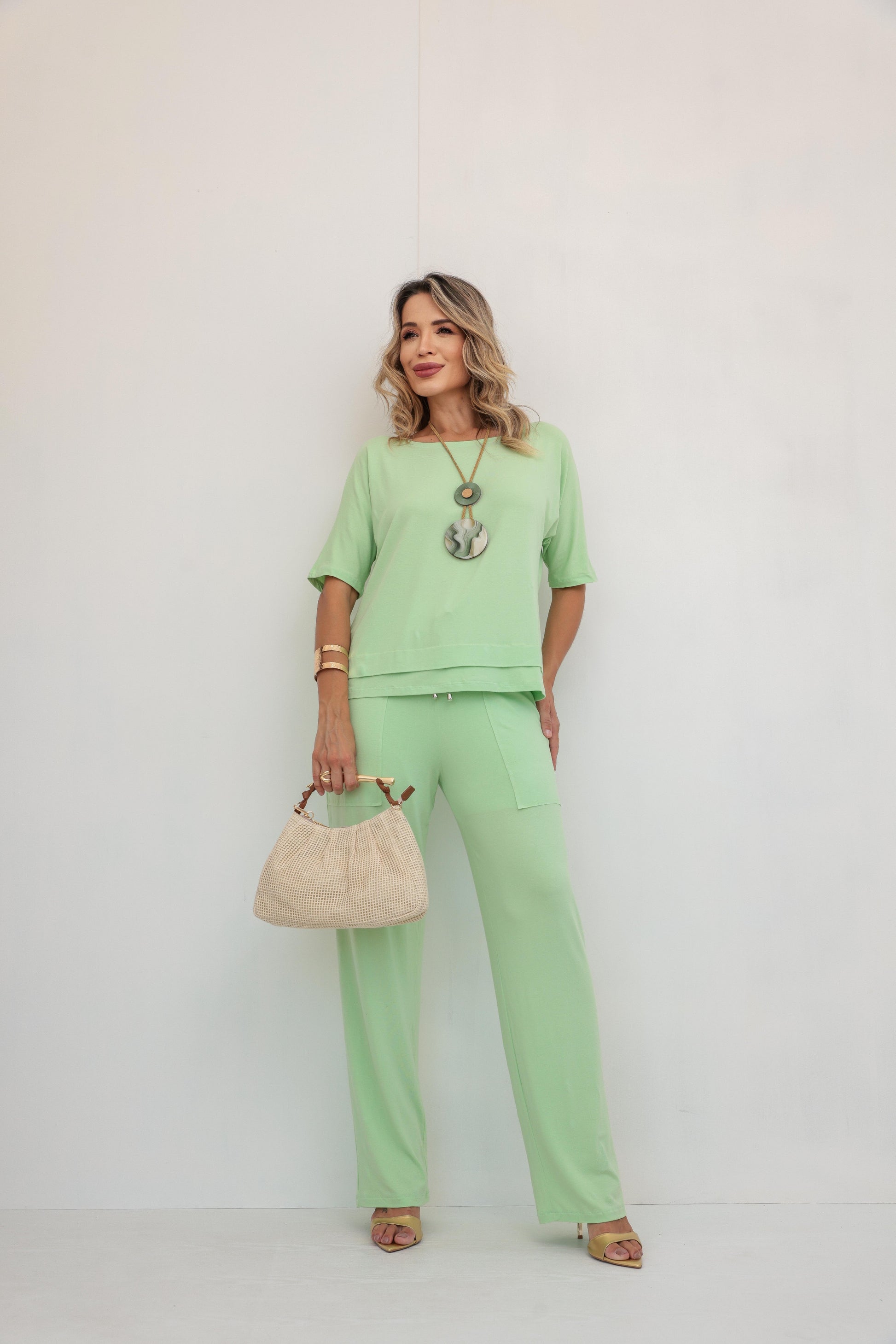 Conjunto Total Confort - Pistache